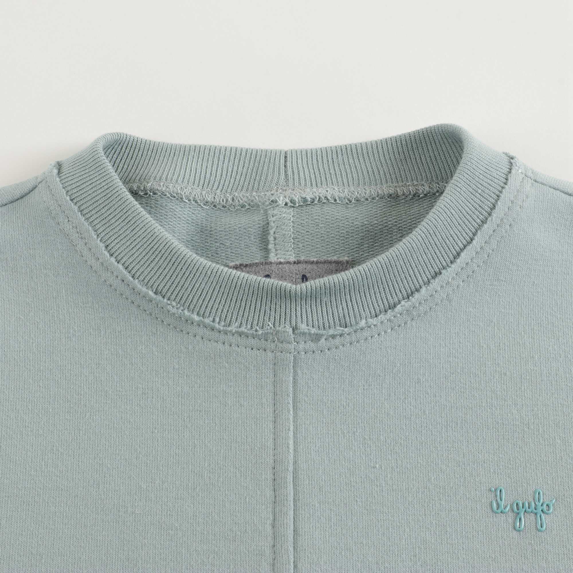 Girls Slate Grey Cotton Dress