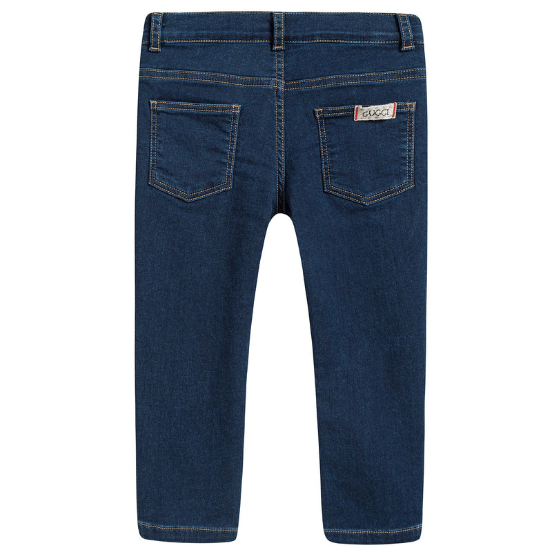 Baby Indigo Blue Slim Fit Jeans