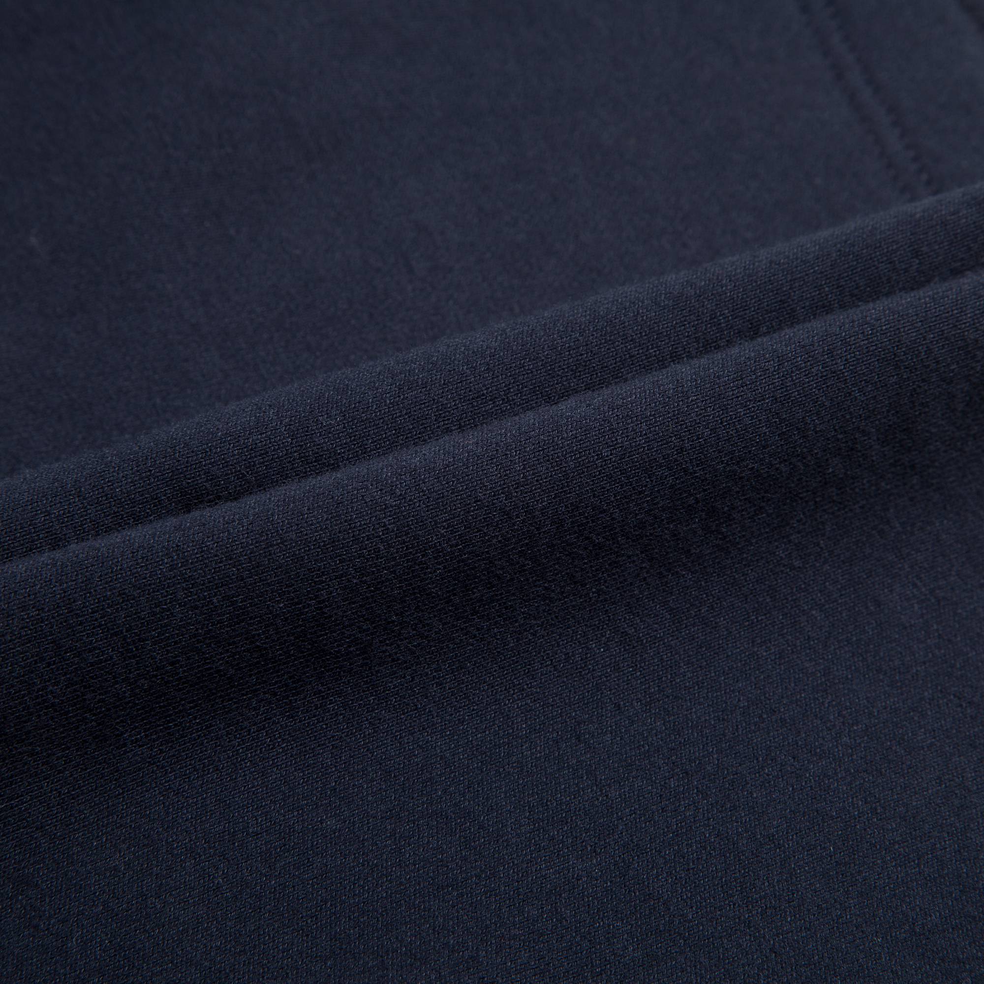 Girls Navy Blue Printed Cotton Sweater