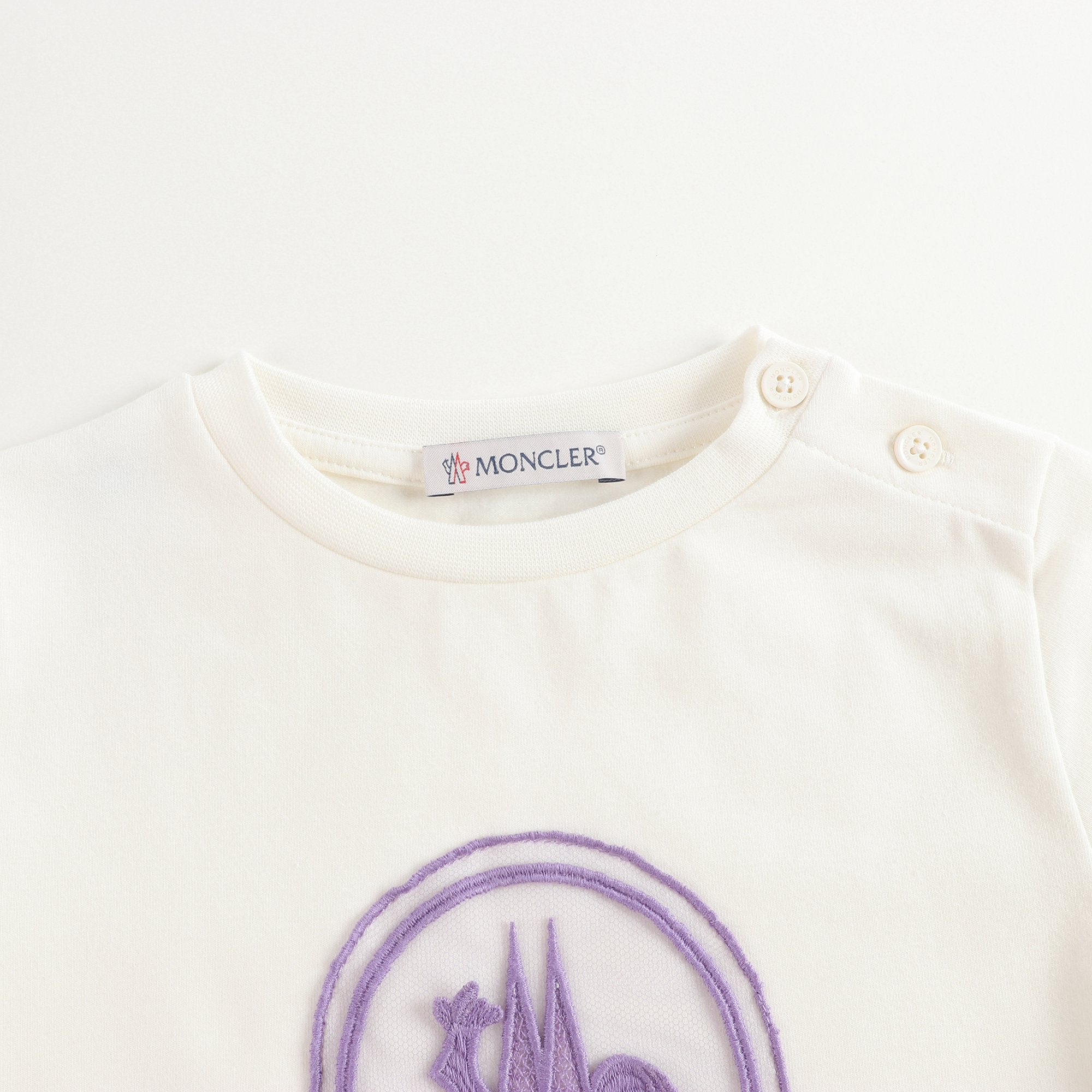 Baby Girls White "MAGLIA" T-shirt