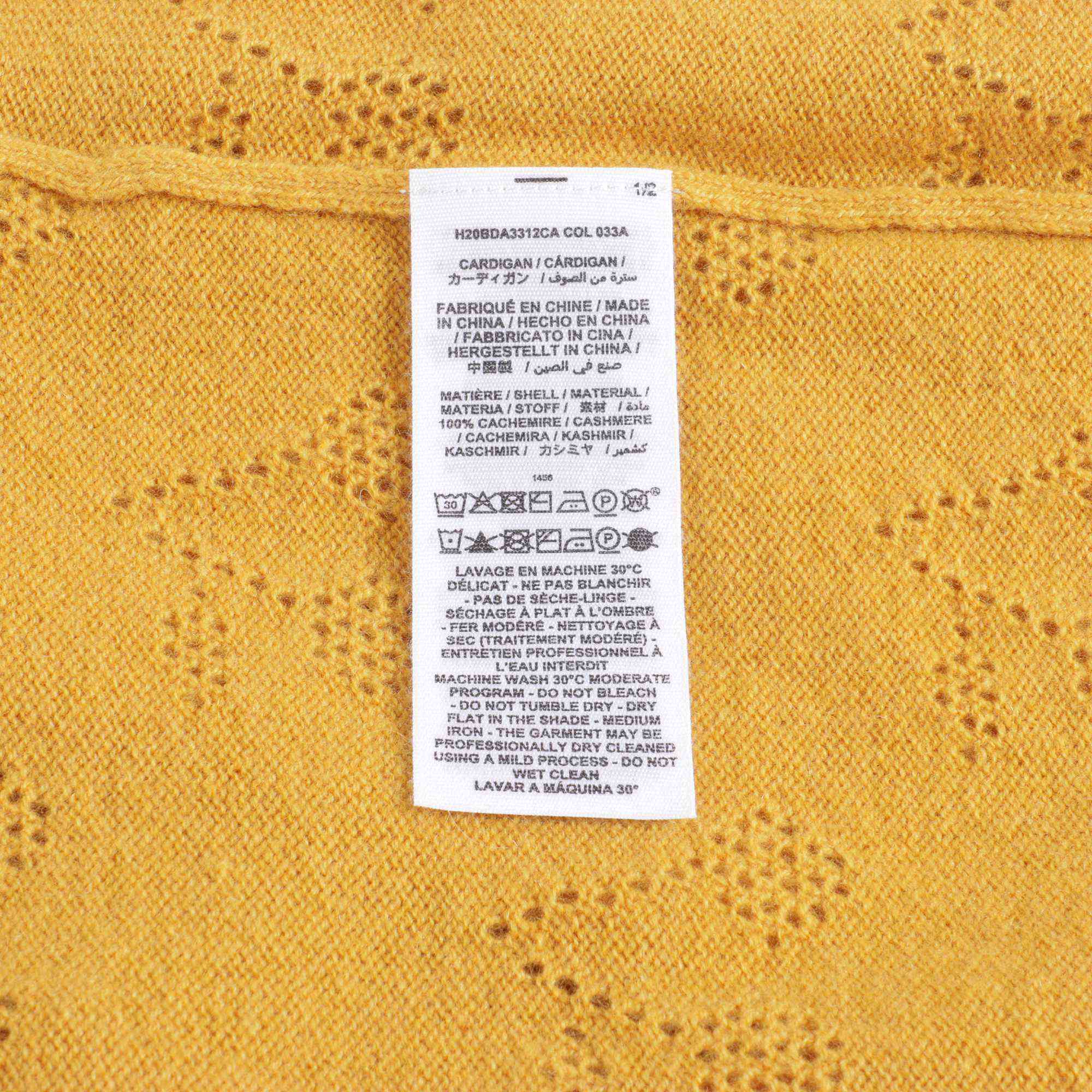 Girls Buttercup Cashmere Cardigan