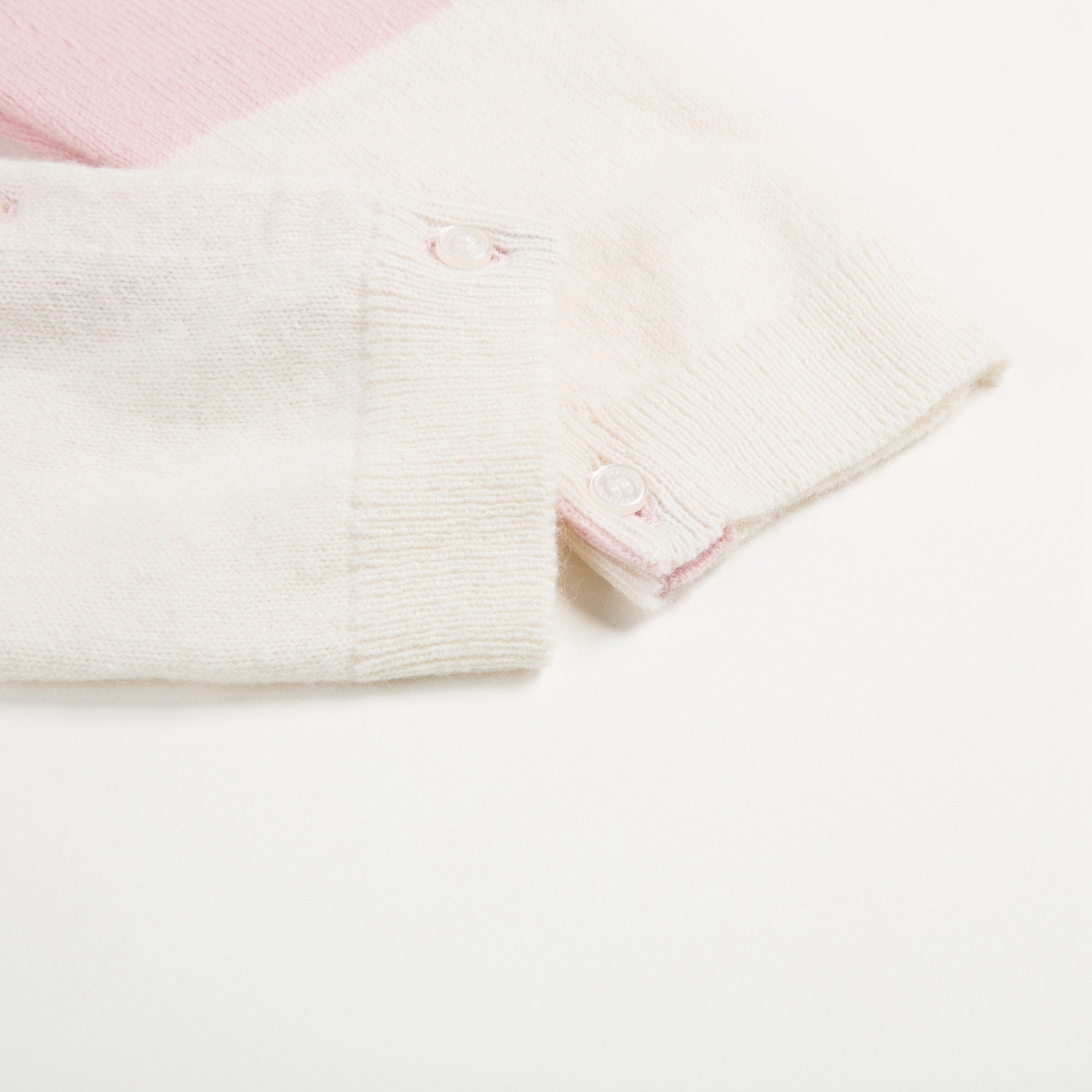 Baby Natural White Cashmere Overalls