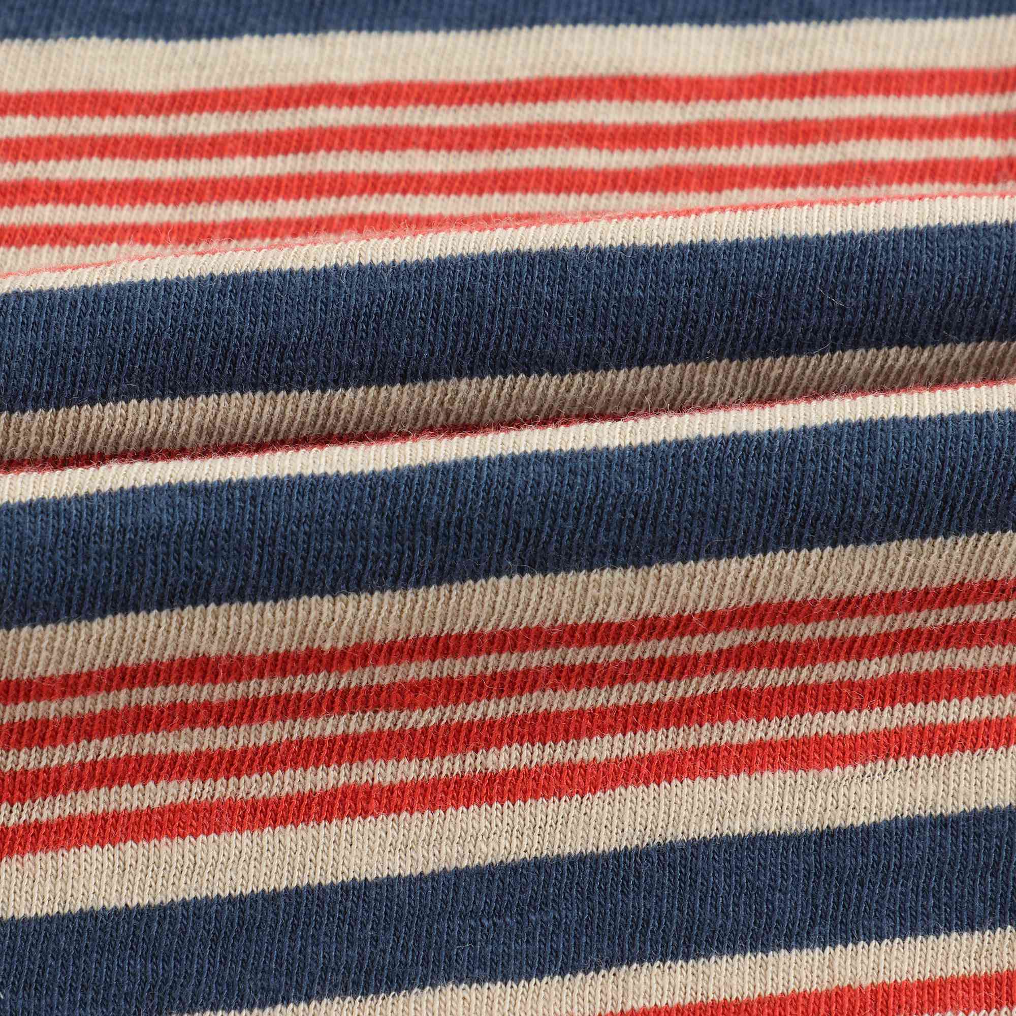Baby Red Stripe Cotton Babysuit