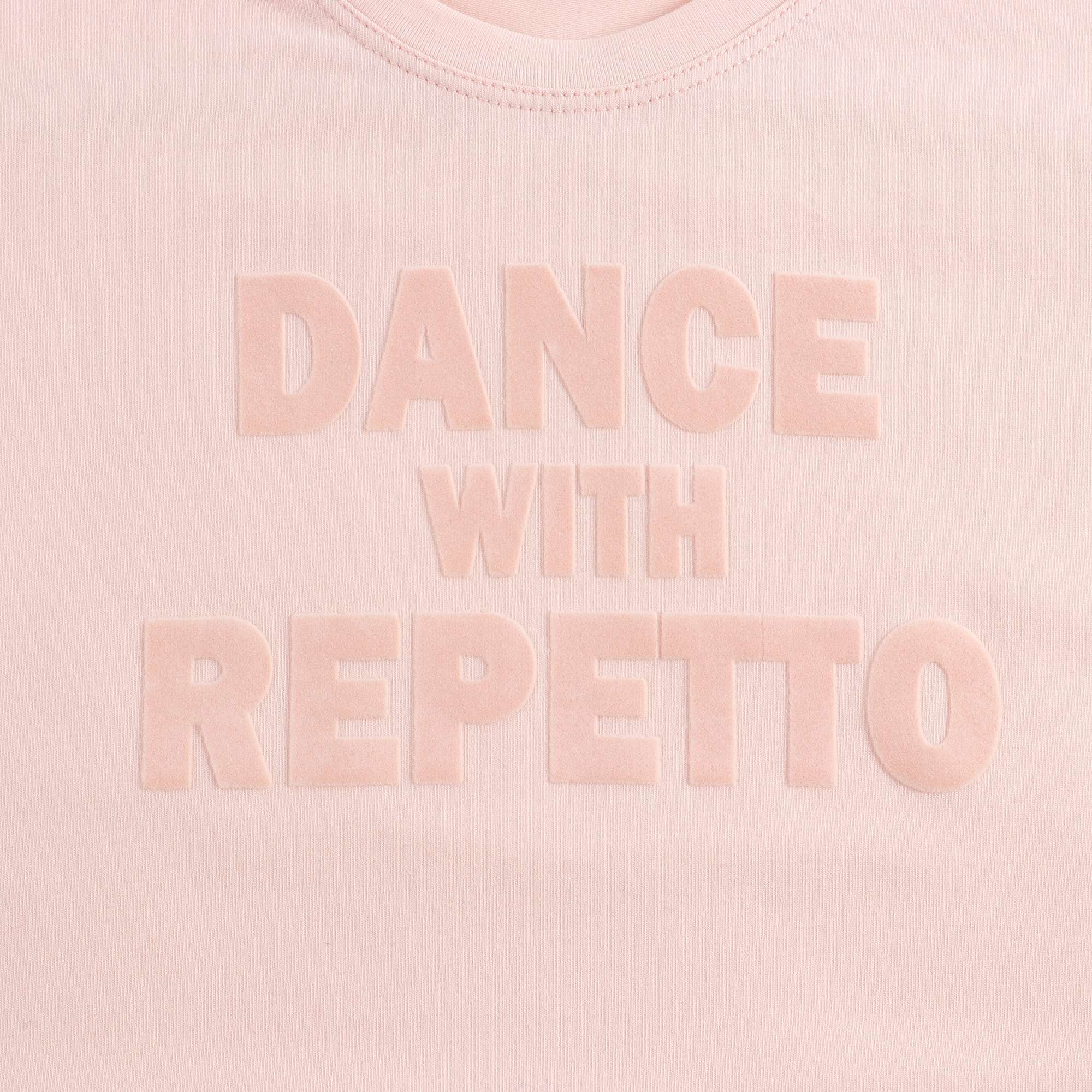 Girls Pink Cotton T-shirt