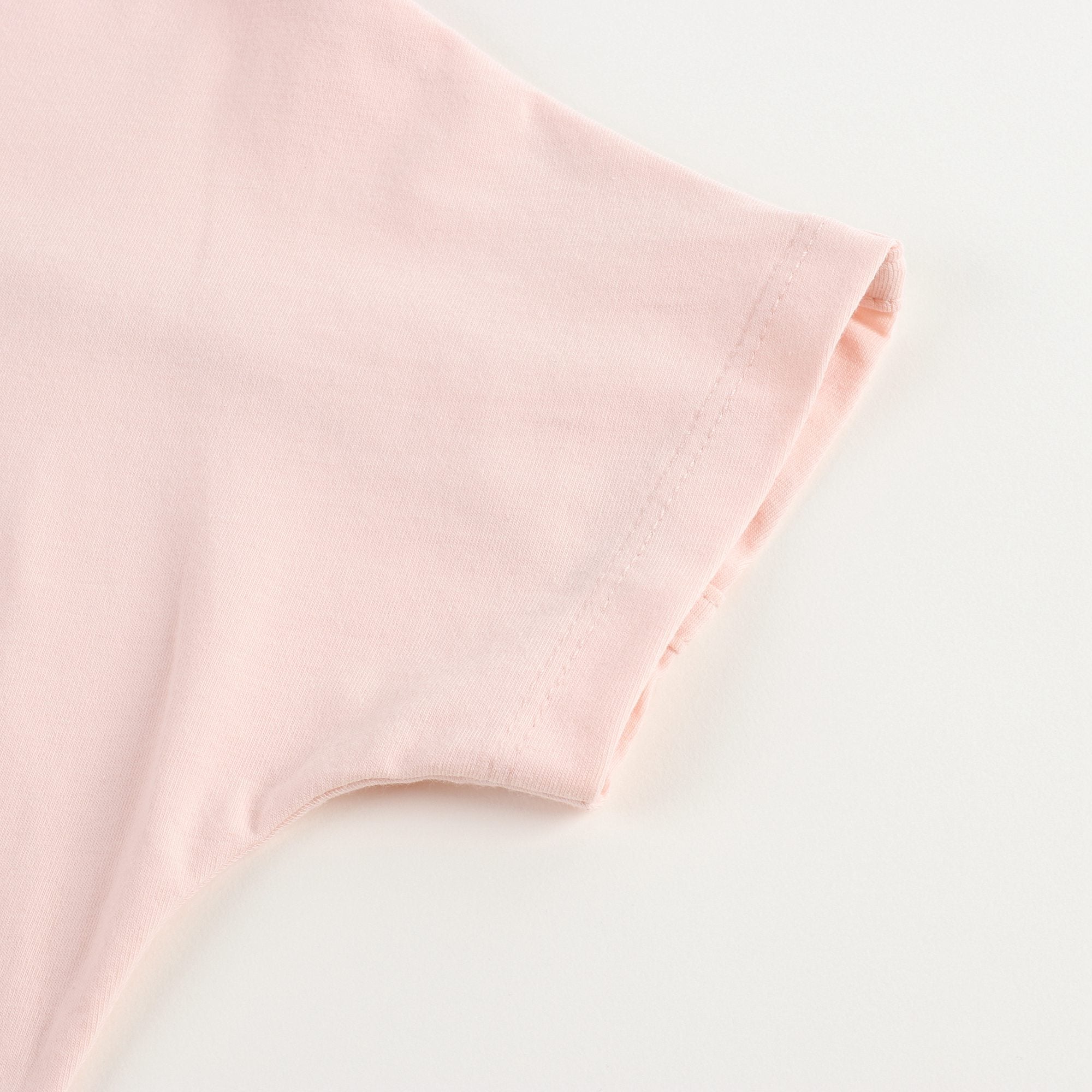 Girls Pink Cotton T-shirt