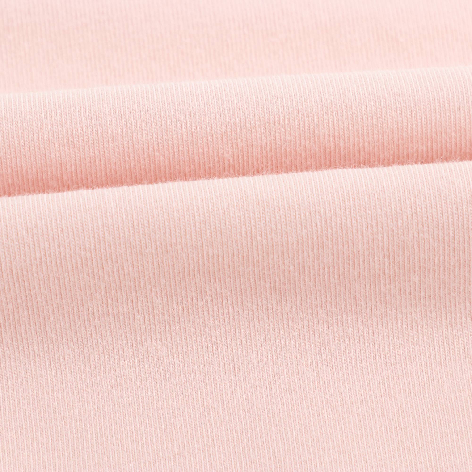 Girls Pink Cotton T-shirt