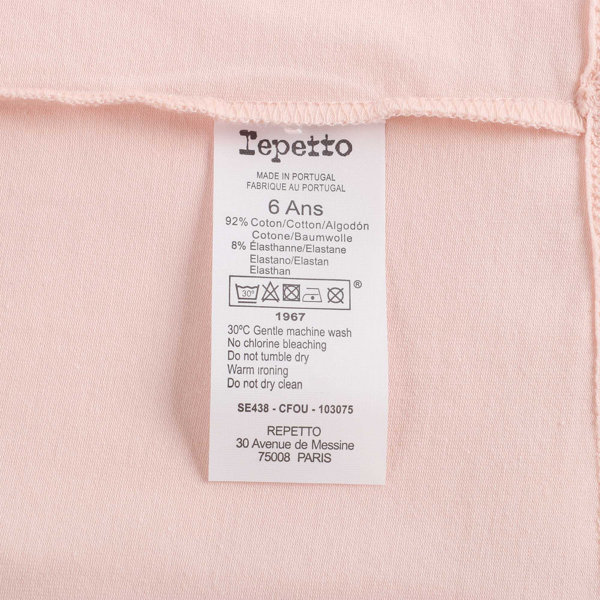 Girls Pink Cotton T-shirt