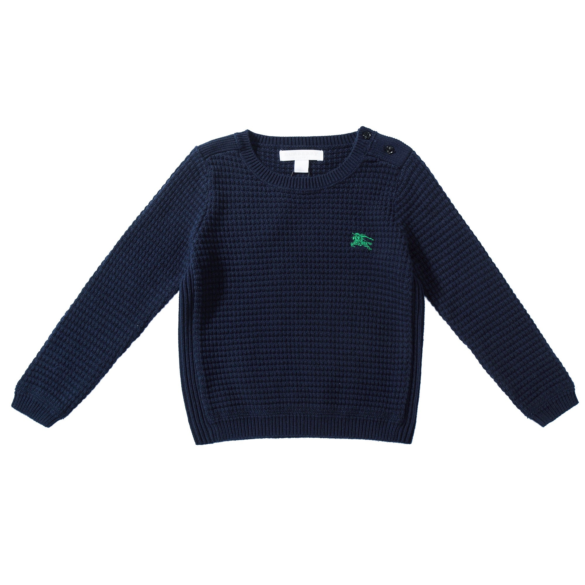 Baby  Boys   Navy   Blue  Cotton   Sweater