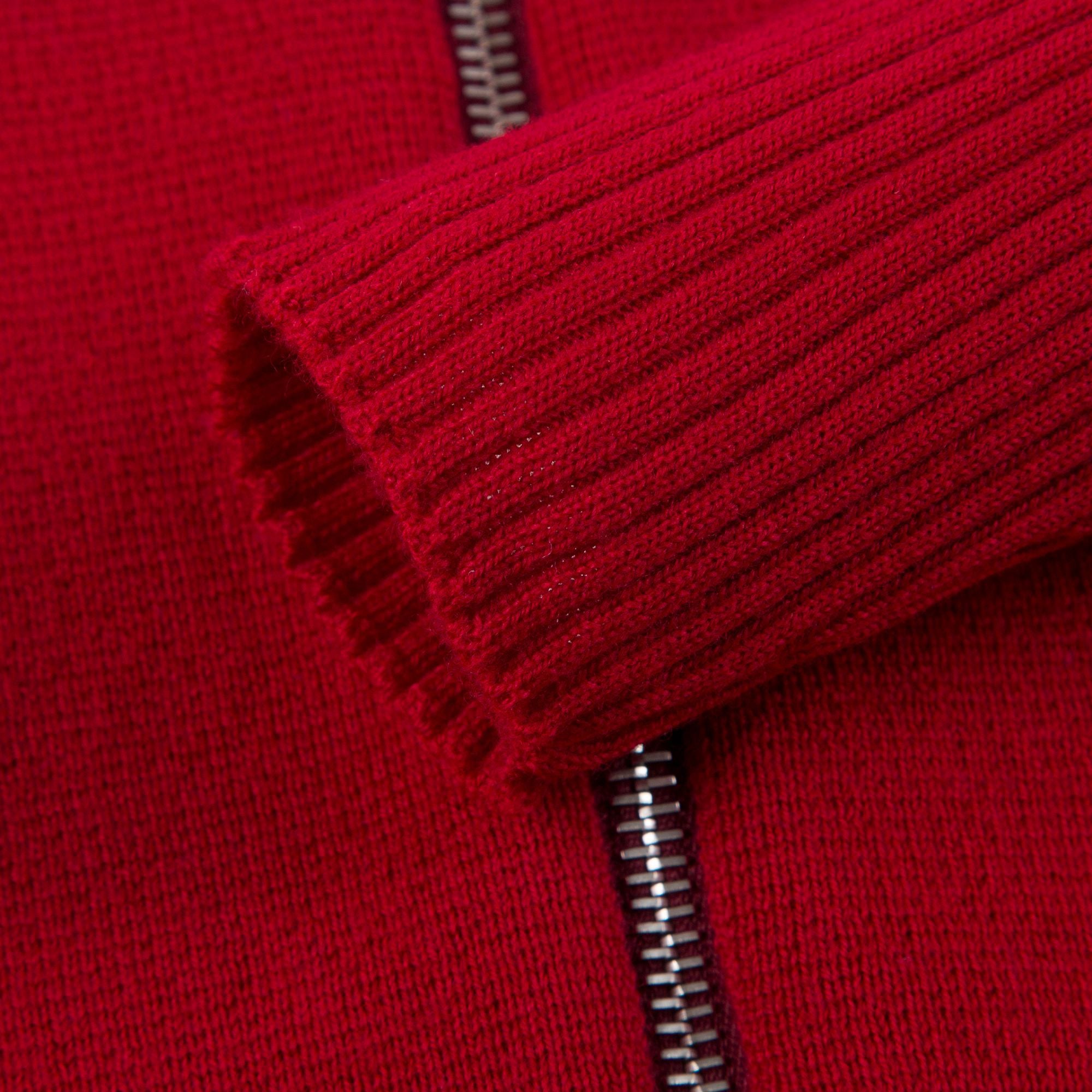 Girls  Red   Wool  Cardigan