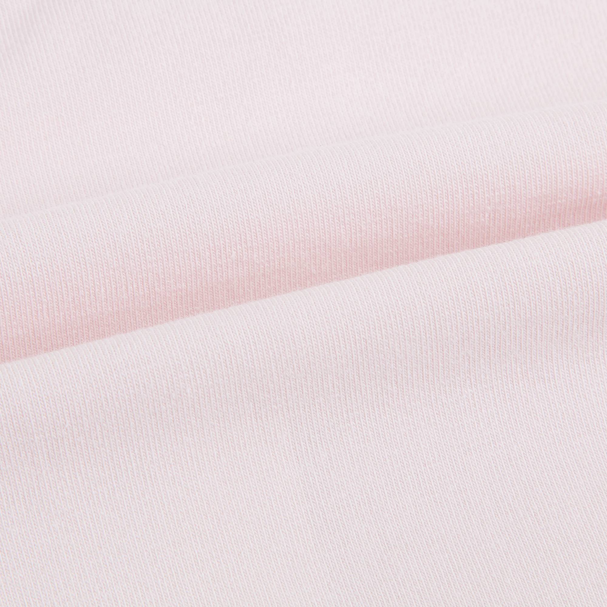 Baby Girls Light Pink Cotton T-shirt