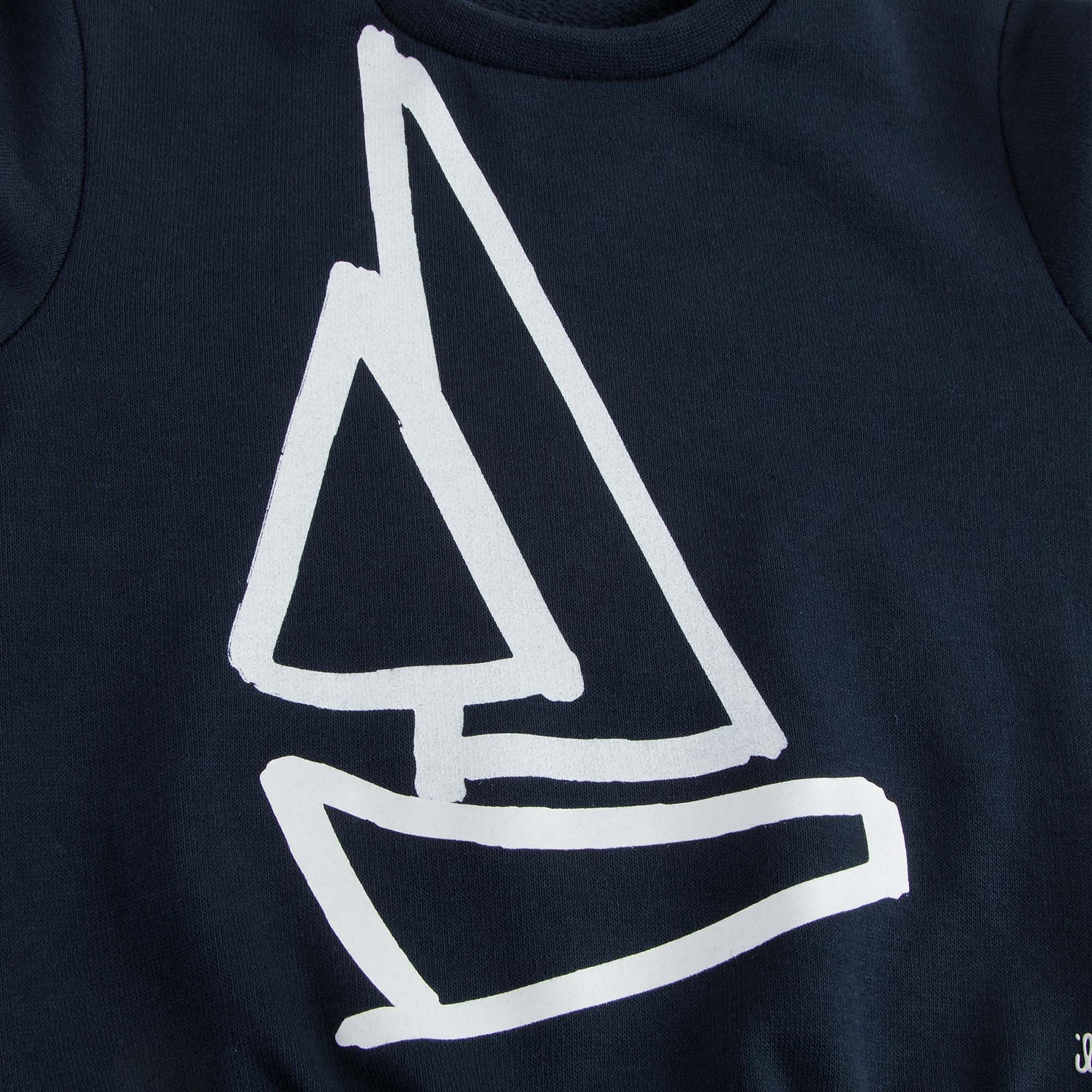 Baby Boys Navy Blue Tracksuit - CÉMAROSE | Children's Fashion Store - 11
