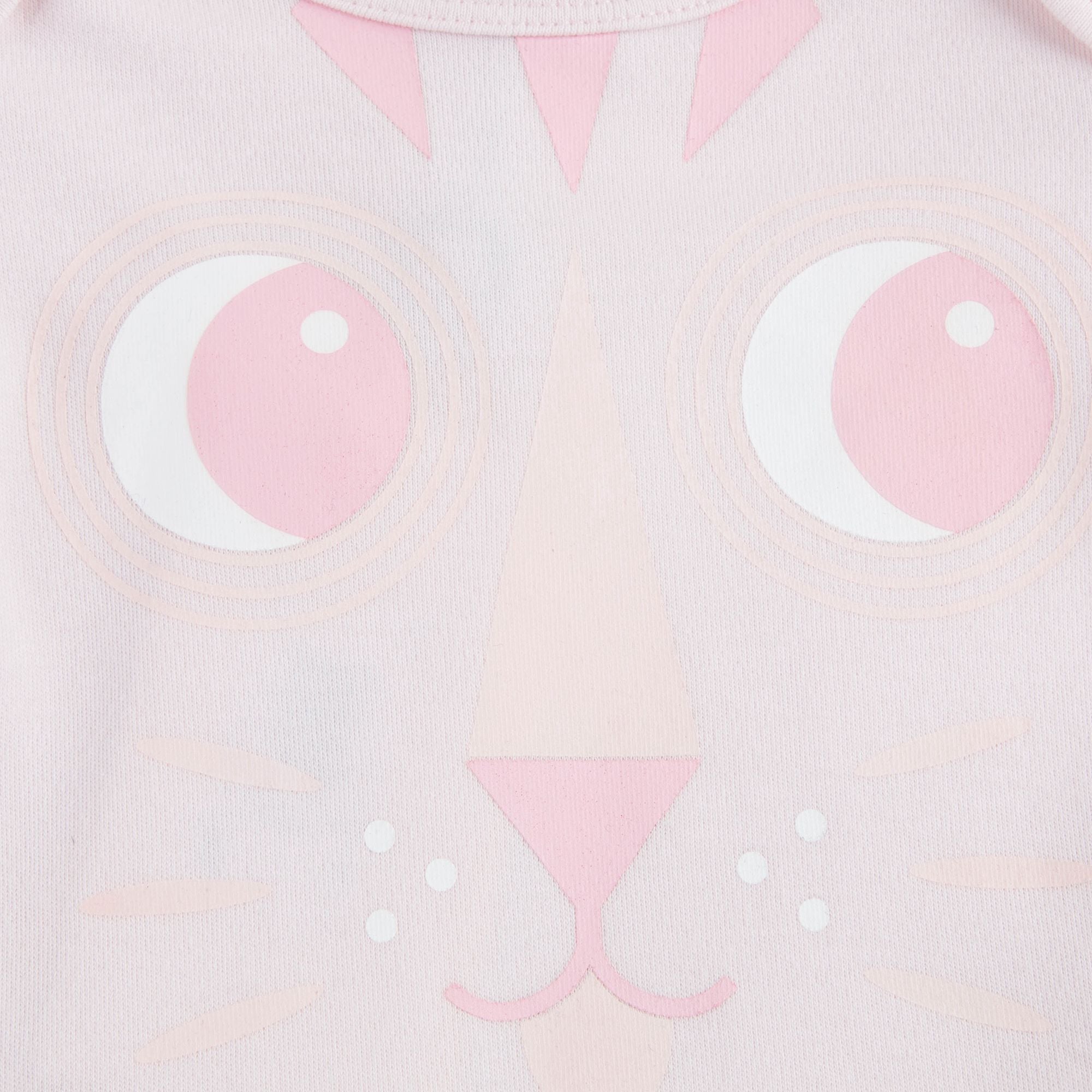 Baby Girls Light Pink Cotton T-shirt