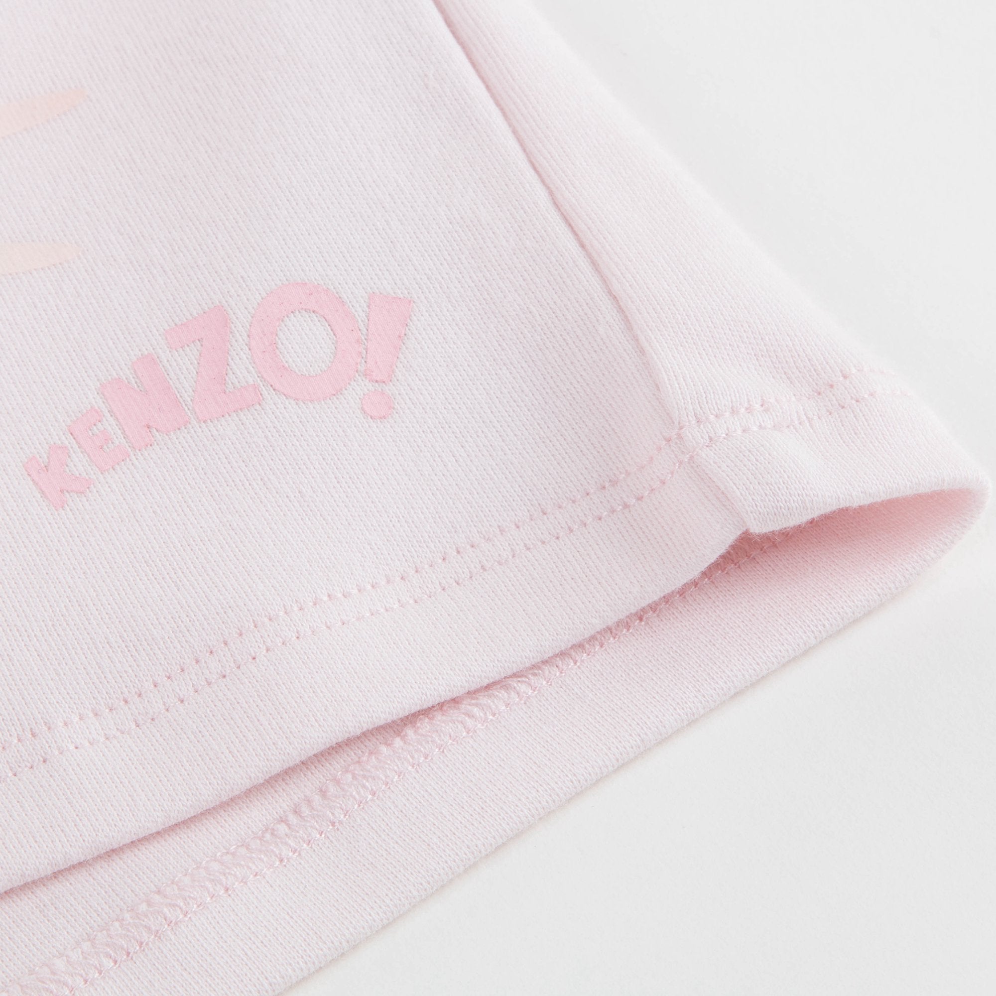 Baby Girls Light Pink Cotton T-shirt
