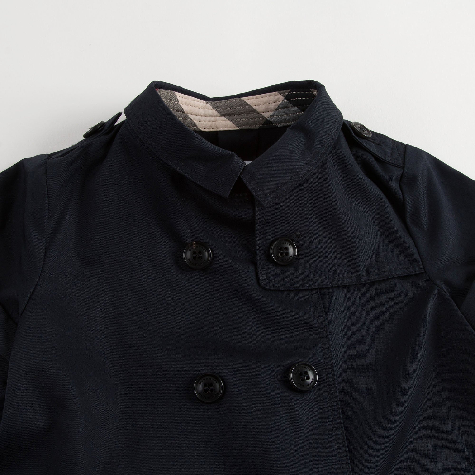 Baby Girls Dark Blue Trench Dress - CÉMAROSE | Children's Fashion Store - 4