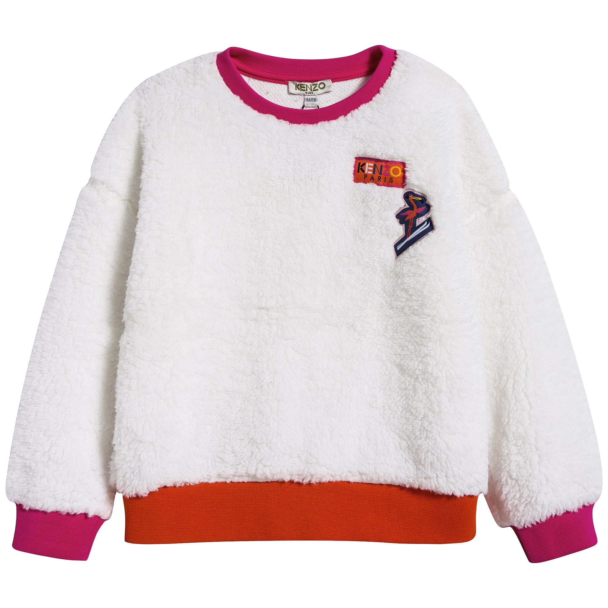 Girls Off White Sweatshirt