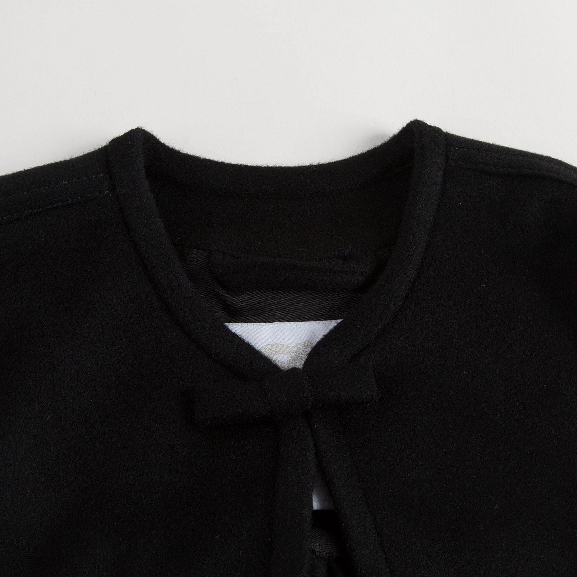 Girls Black Loutus Leaf  Shawls - CÉMAROSE | Children's Fashion Store - 4