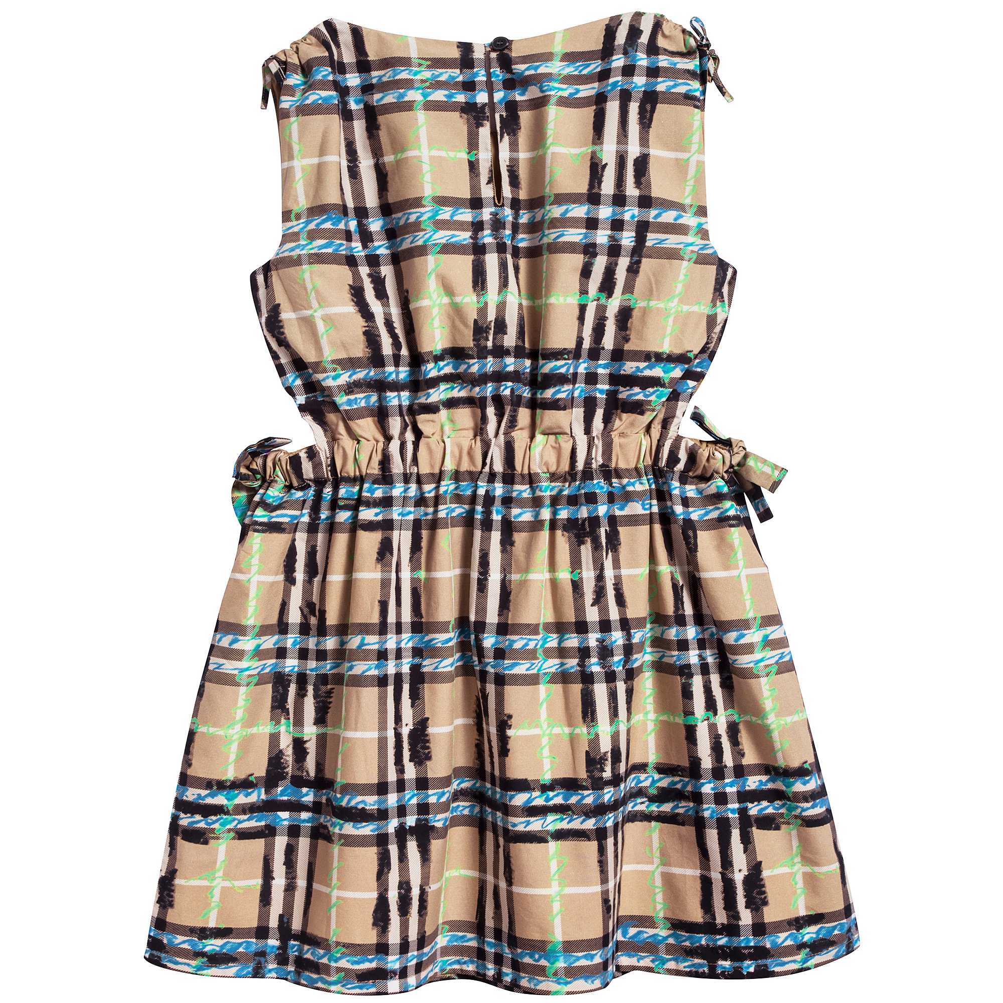 Girls Yellow Cotton Dress