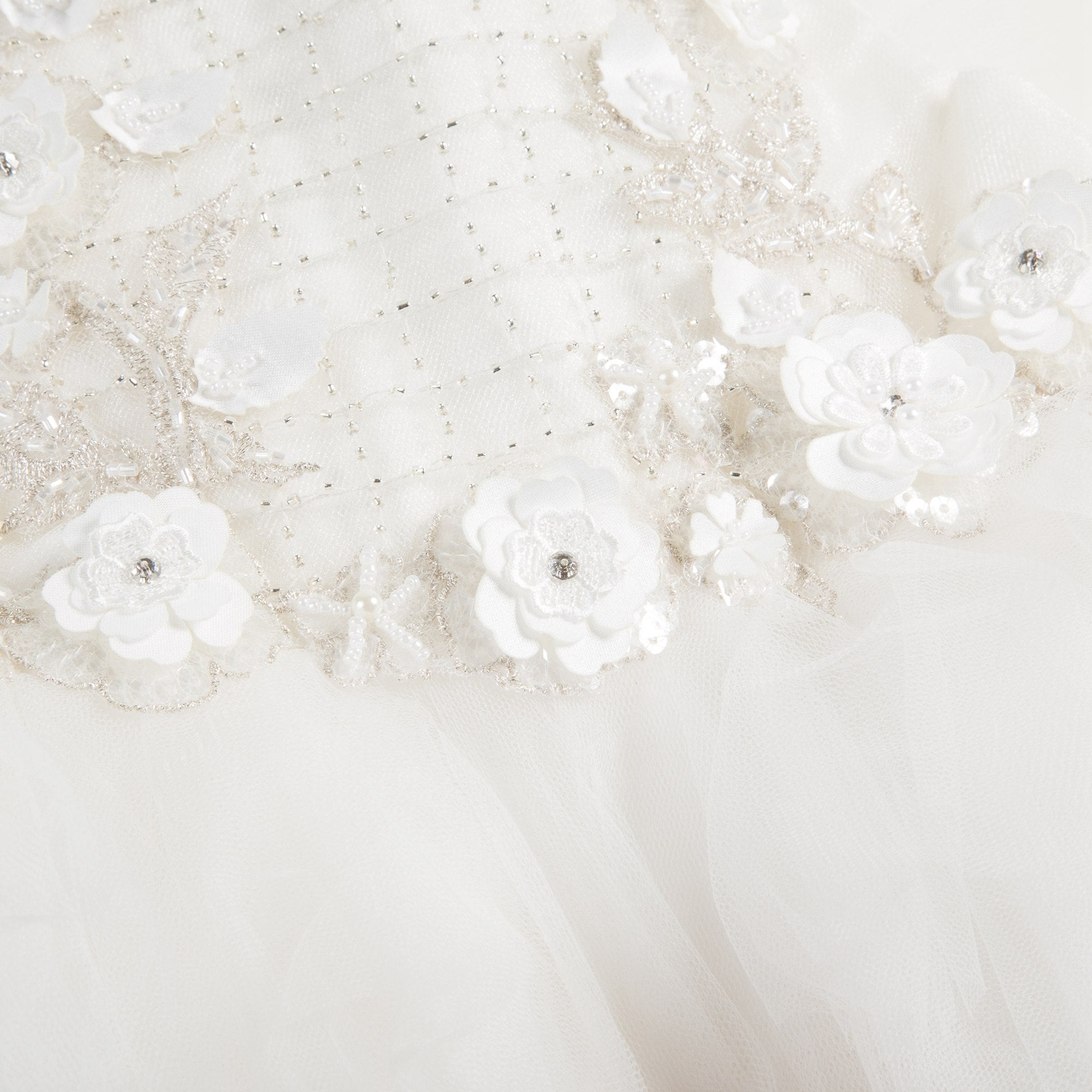 Girls  Whire   Dress