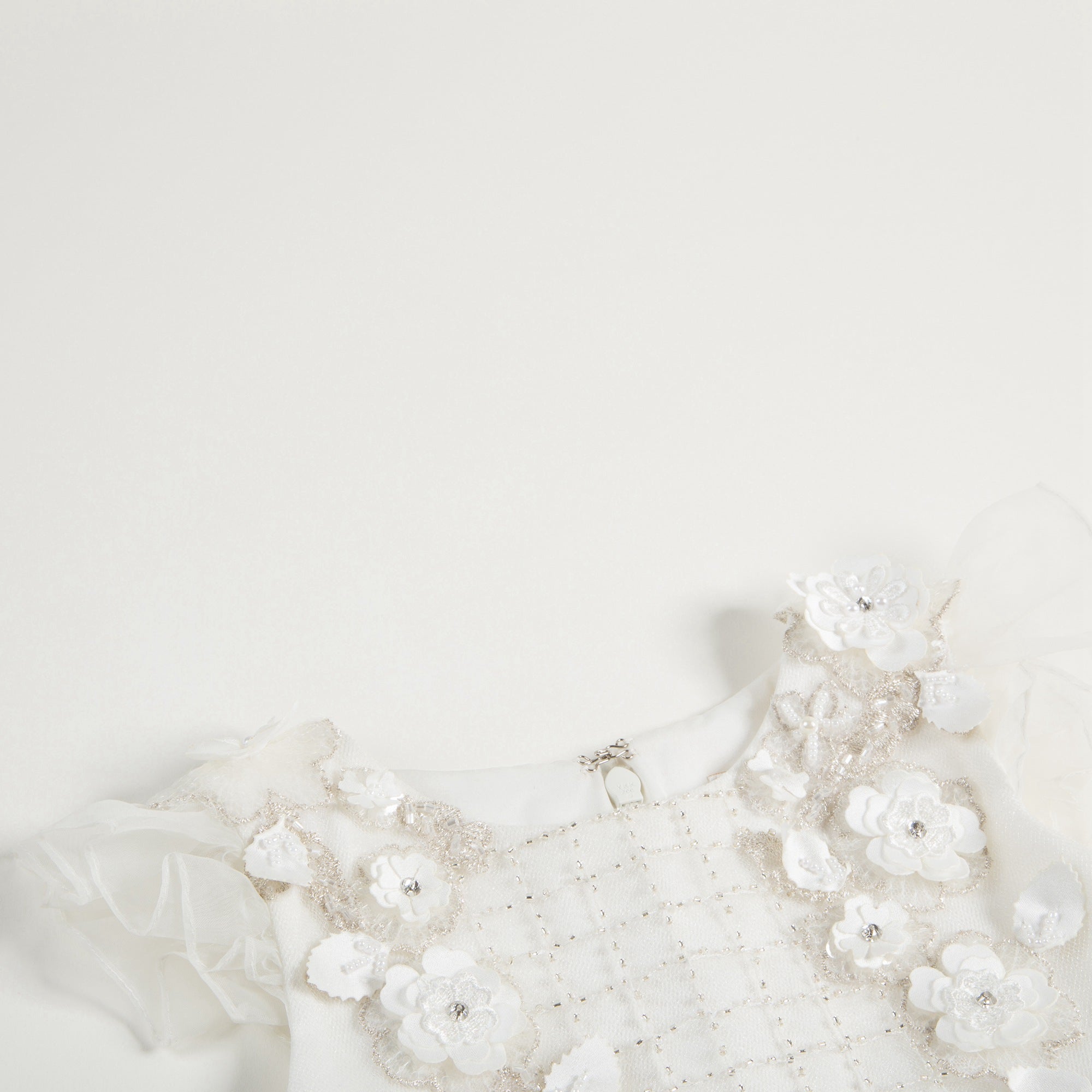 Girls  Whire   Dress