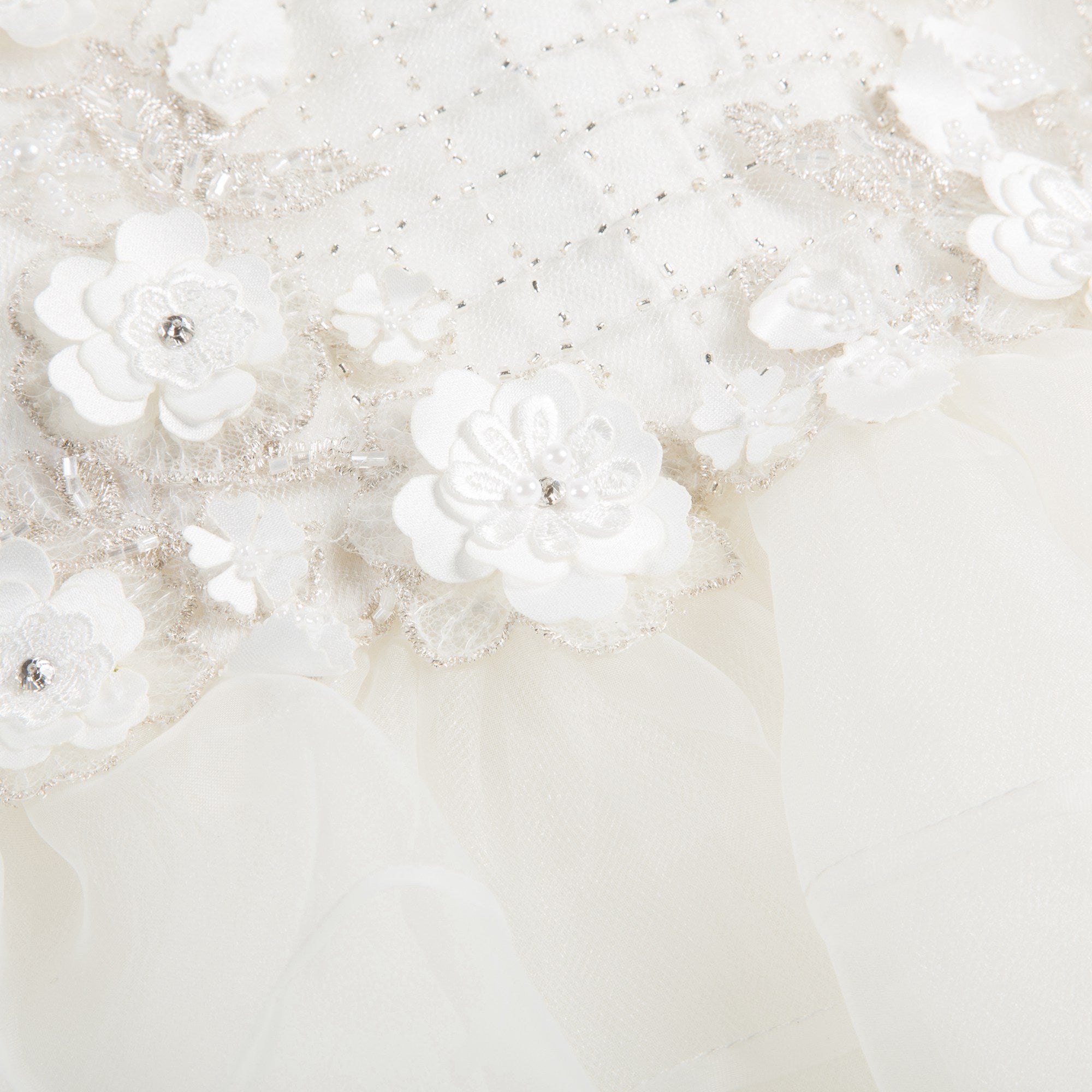 Girls  Whire   Dress