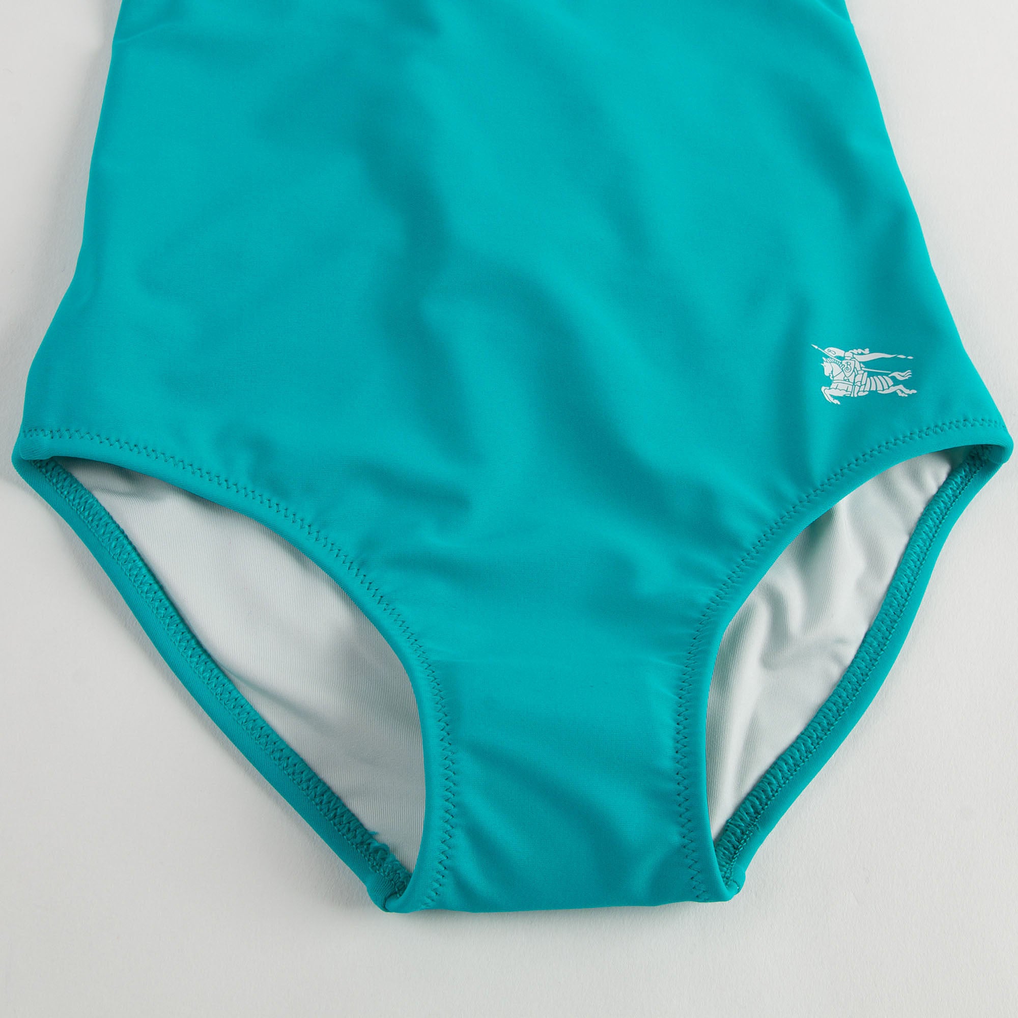 Girls Turquoise blue Loutus Leaf With Swimsuit - CÉMAROSE | Children's Fashion Store - 4