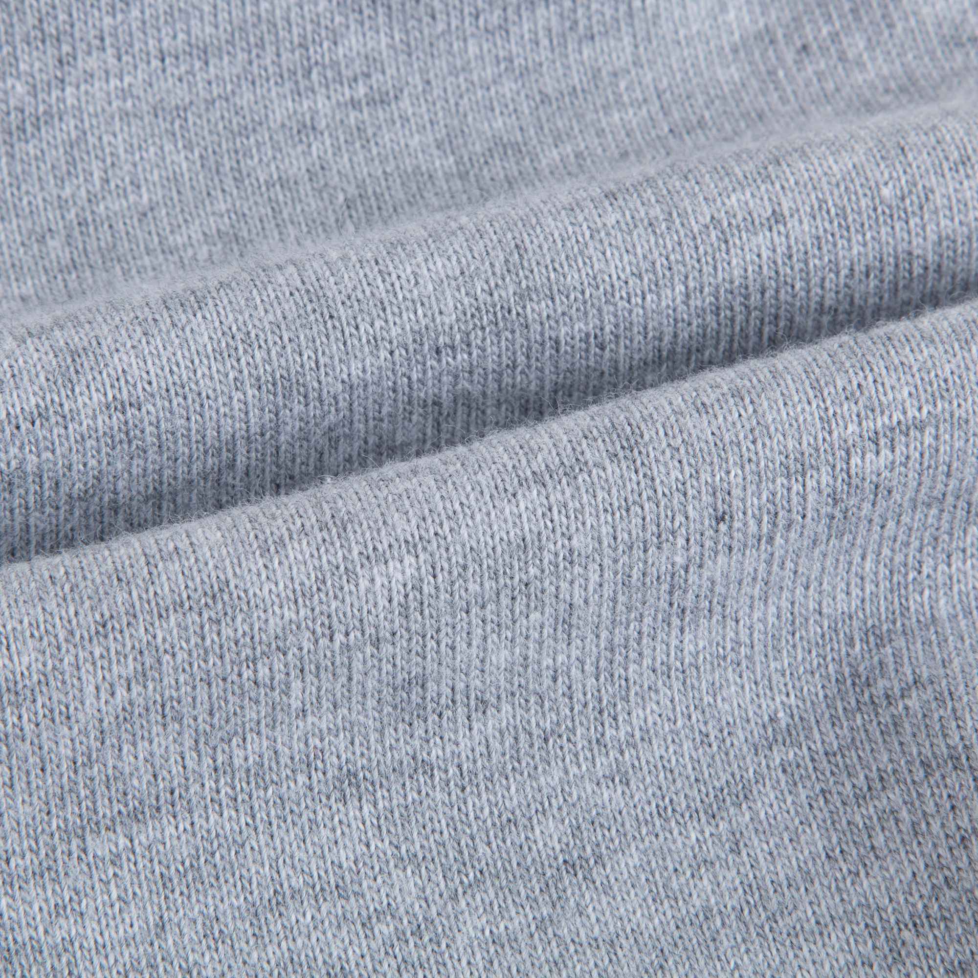 Baby Girls Marl Grey Cotton Trousers