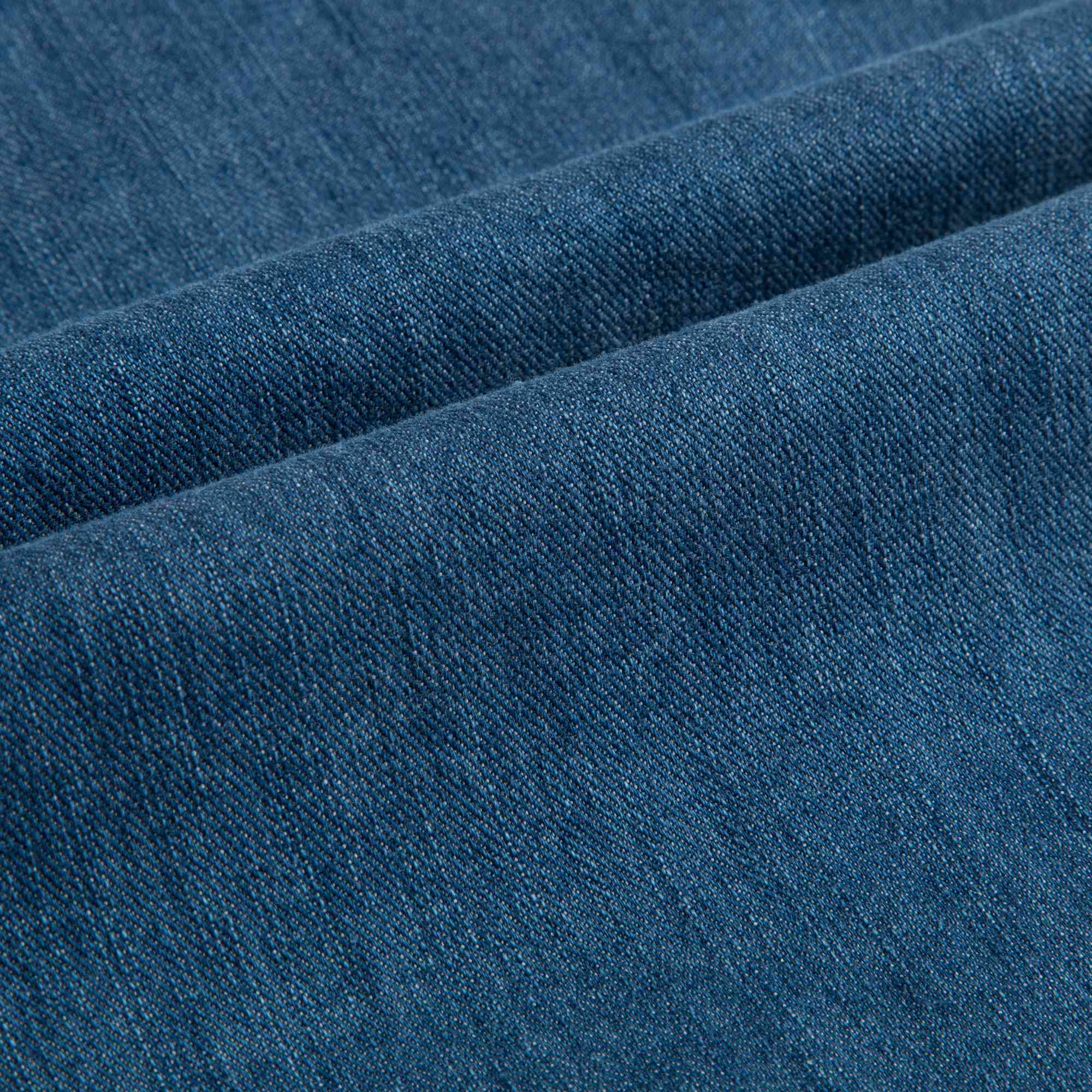 Girls Denim Blue Capri Pants Cotton Trouesrs
