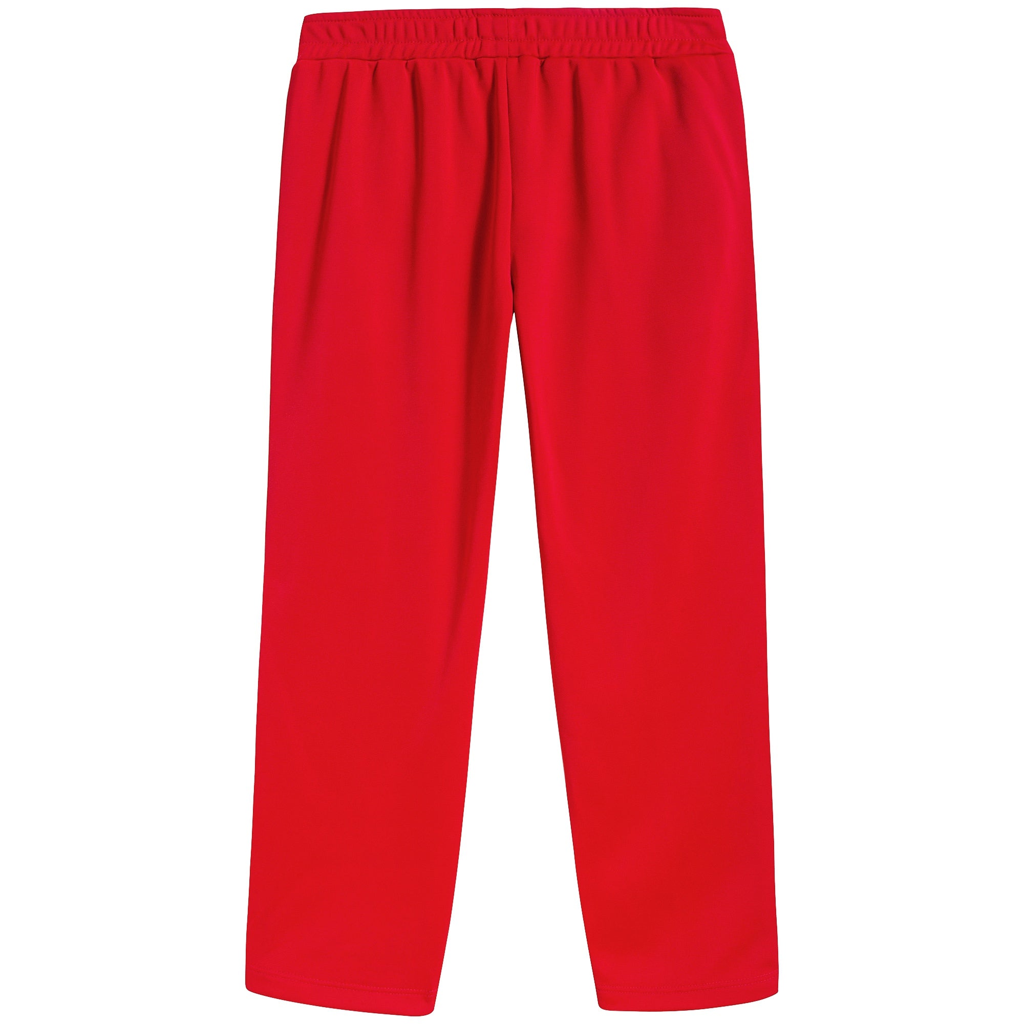 Girls & Boys Red Logo Trousers