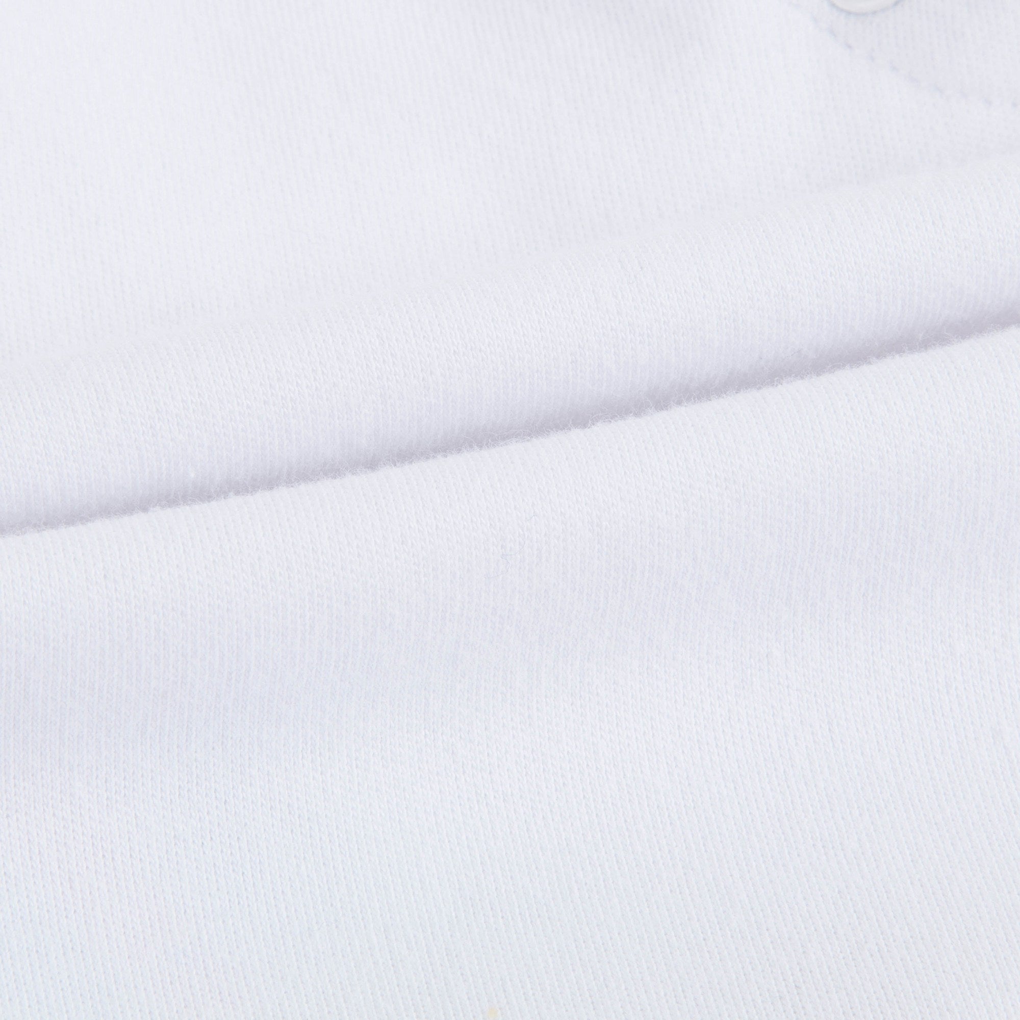 Baby Girls White Tiger Cotton Babysuit