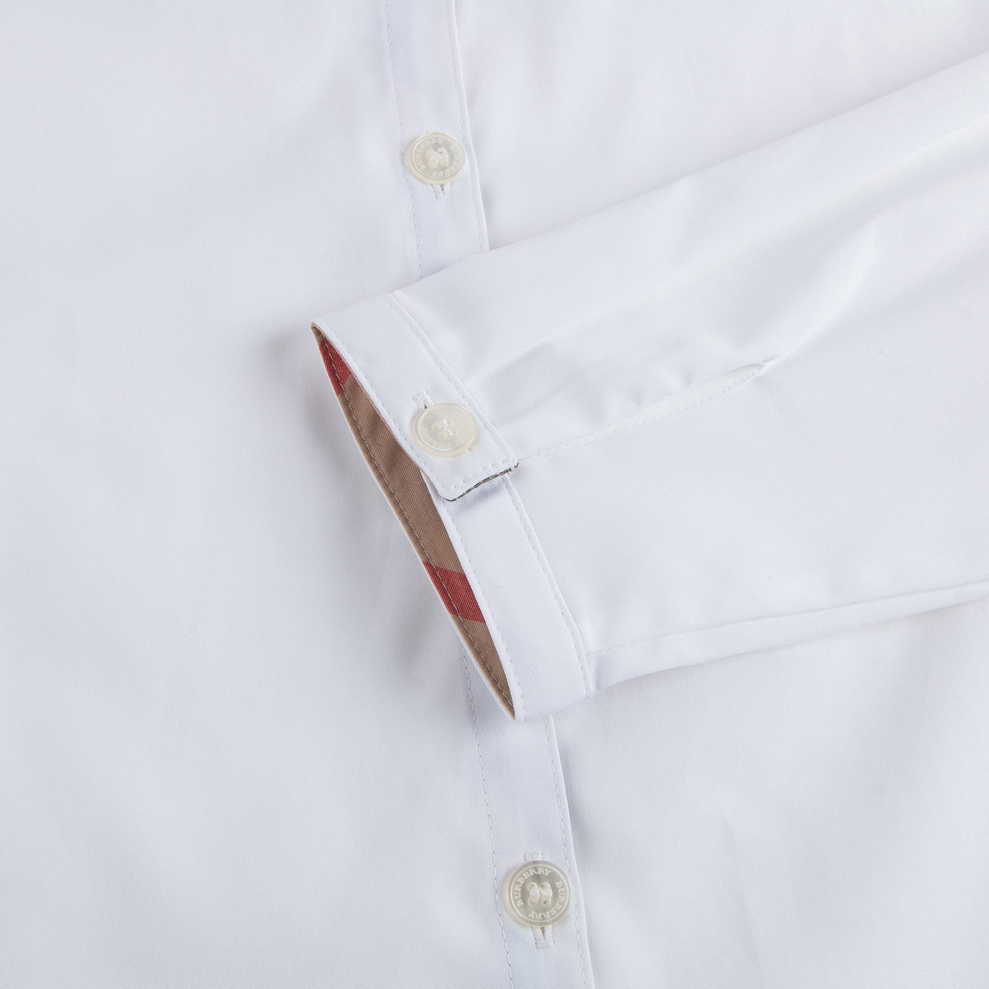 Girls White Cotton Blouse - CÉMAROSE | Children's Fashion Store - 5