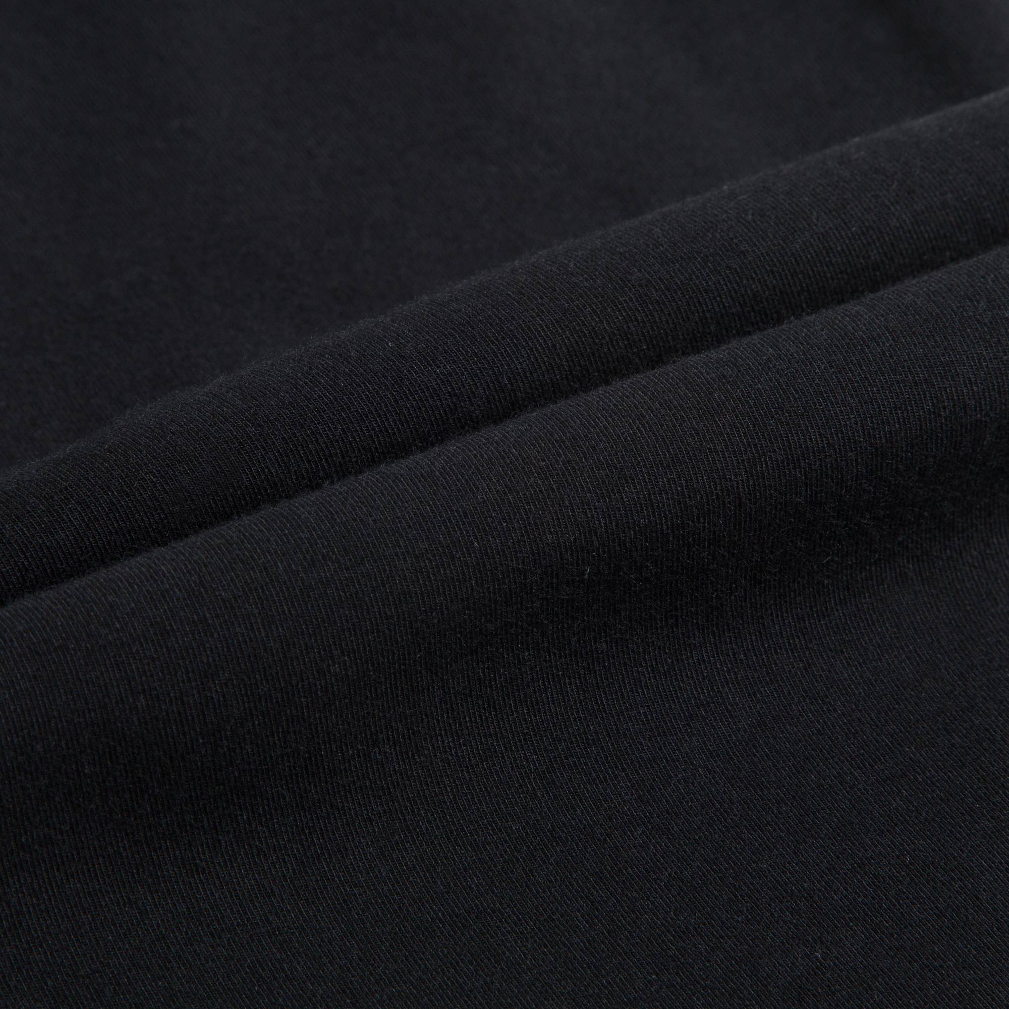 Girls Black Cotton Trousers