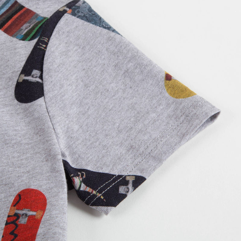 Boys Marl Boys Cotton T-shirt