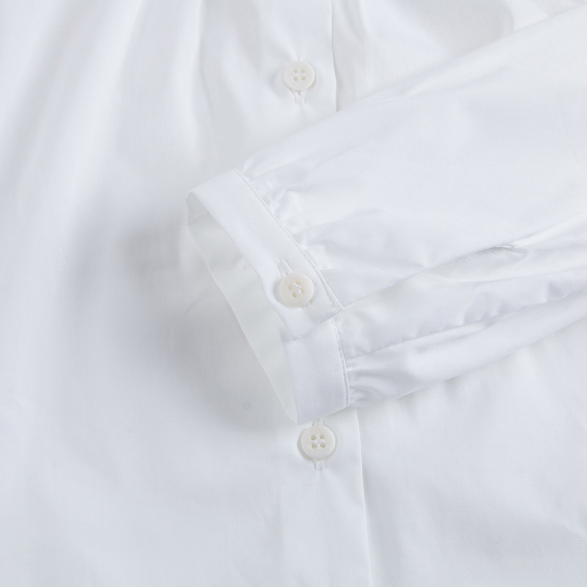 Girls White Cotton Blouse - CÉMAROSE | Children's Fashion Store - 5