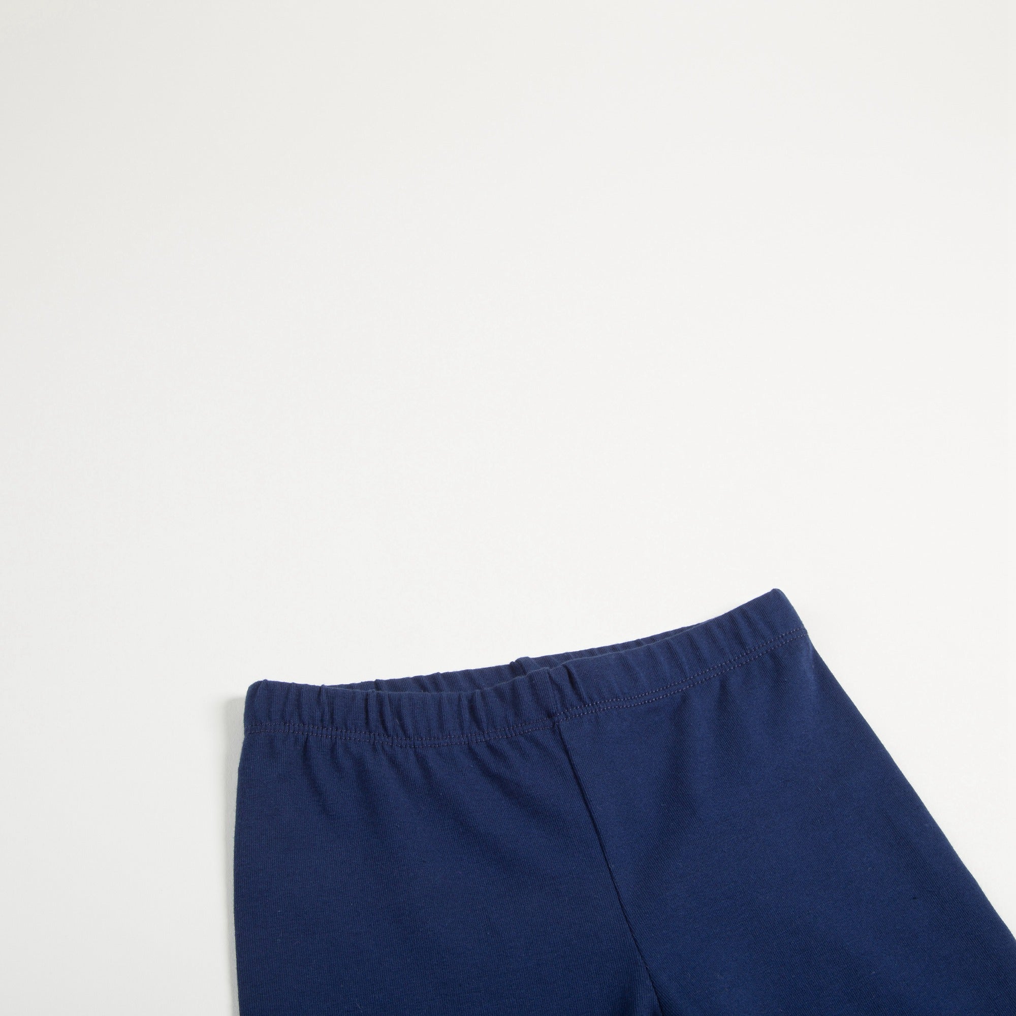 Baby Girls Marine Cotton Leggings