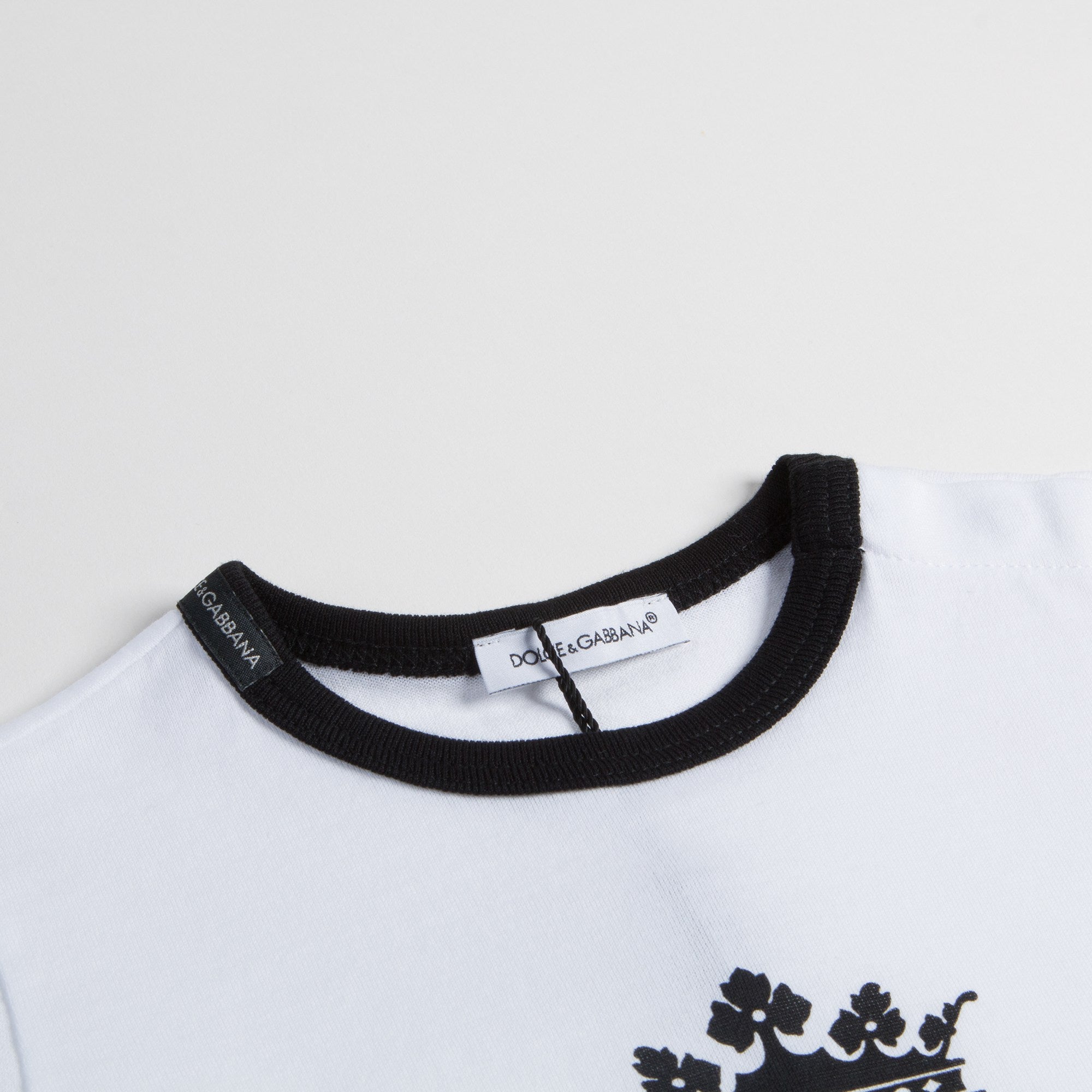 Baby  White  Logo  T-shirt