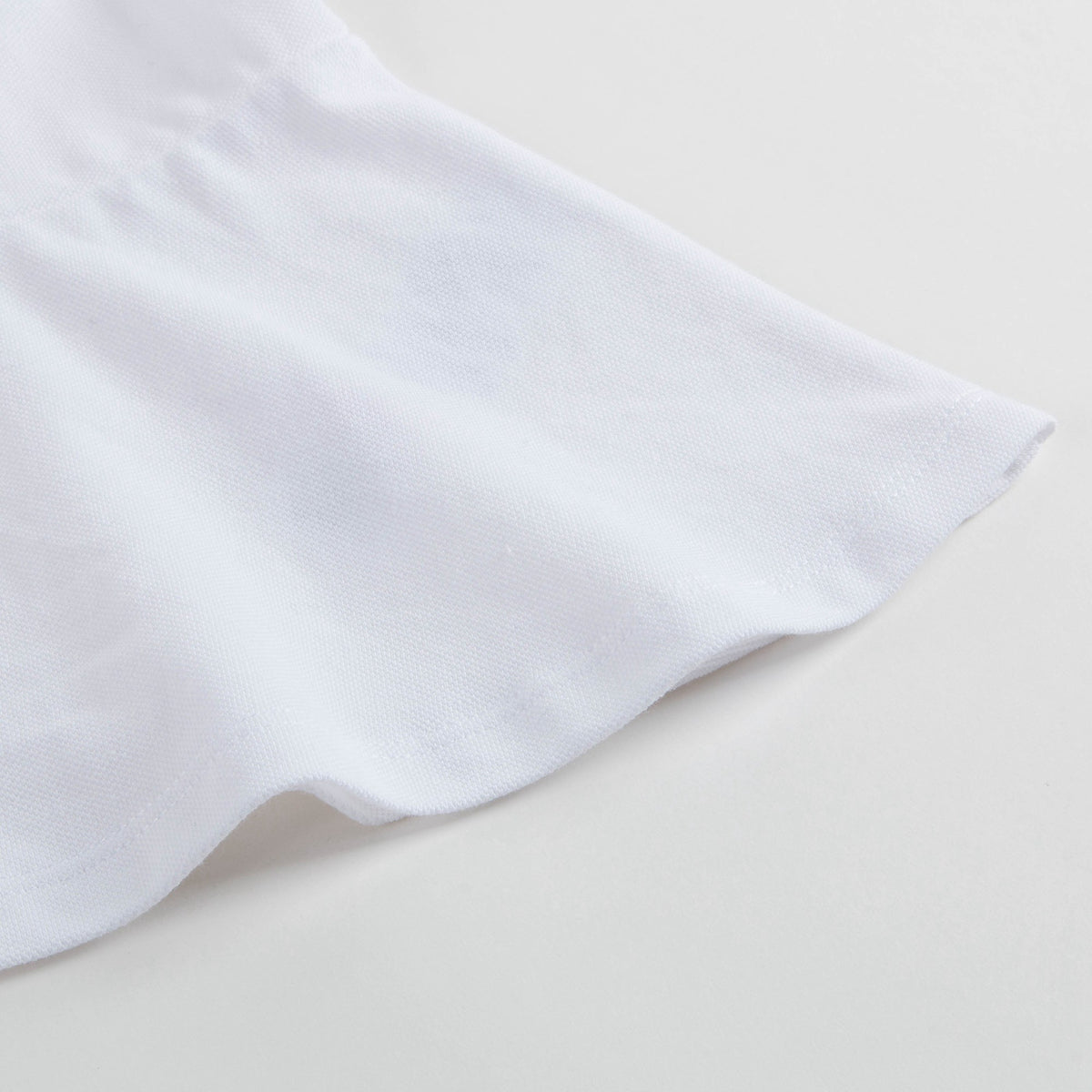 Baby Girls Optical White Cotton Dress