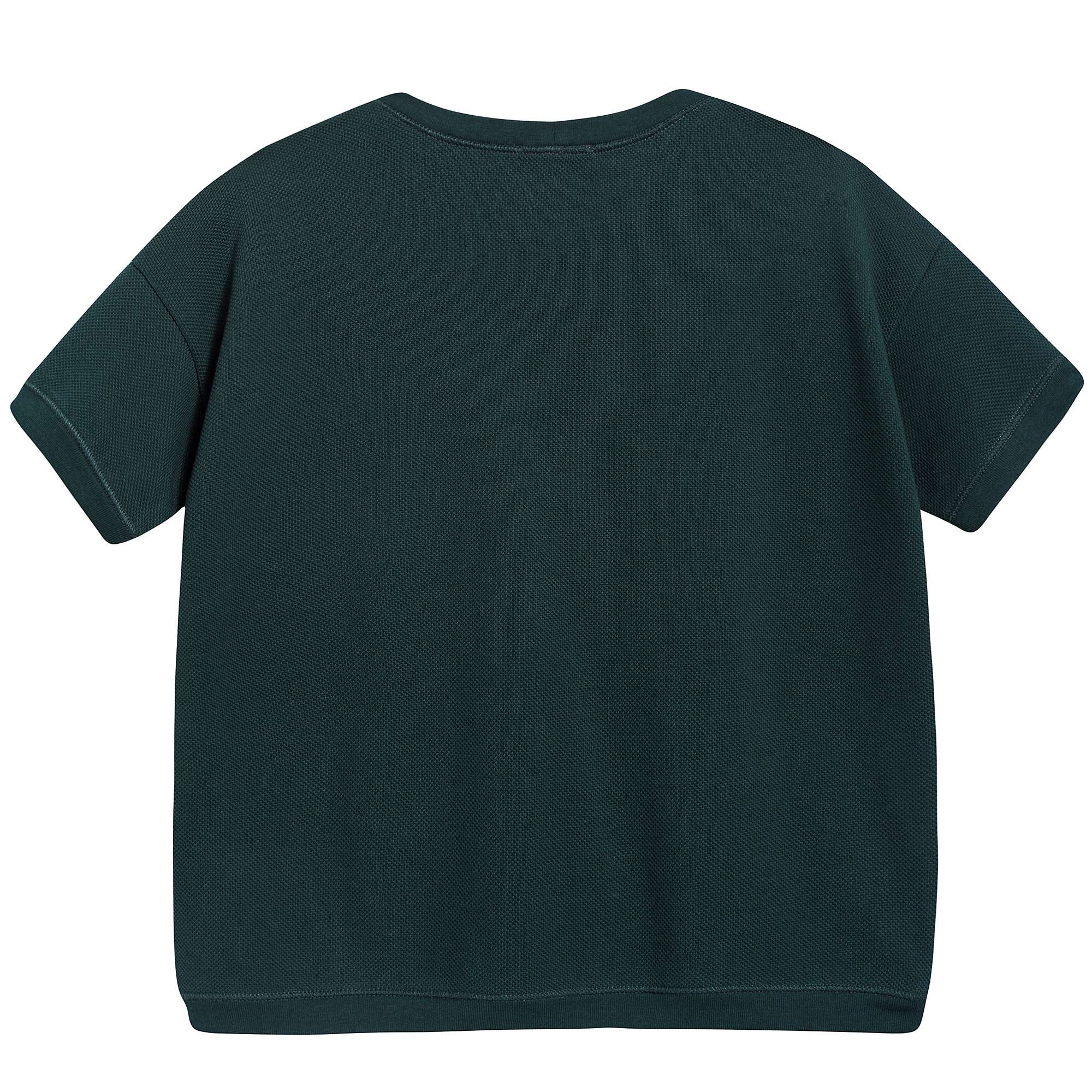 Boys Forest Green Cotton Jersey T-Shirt