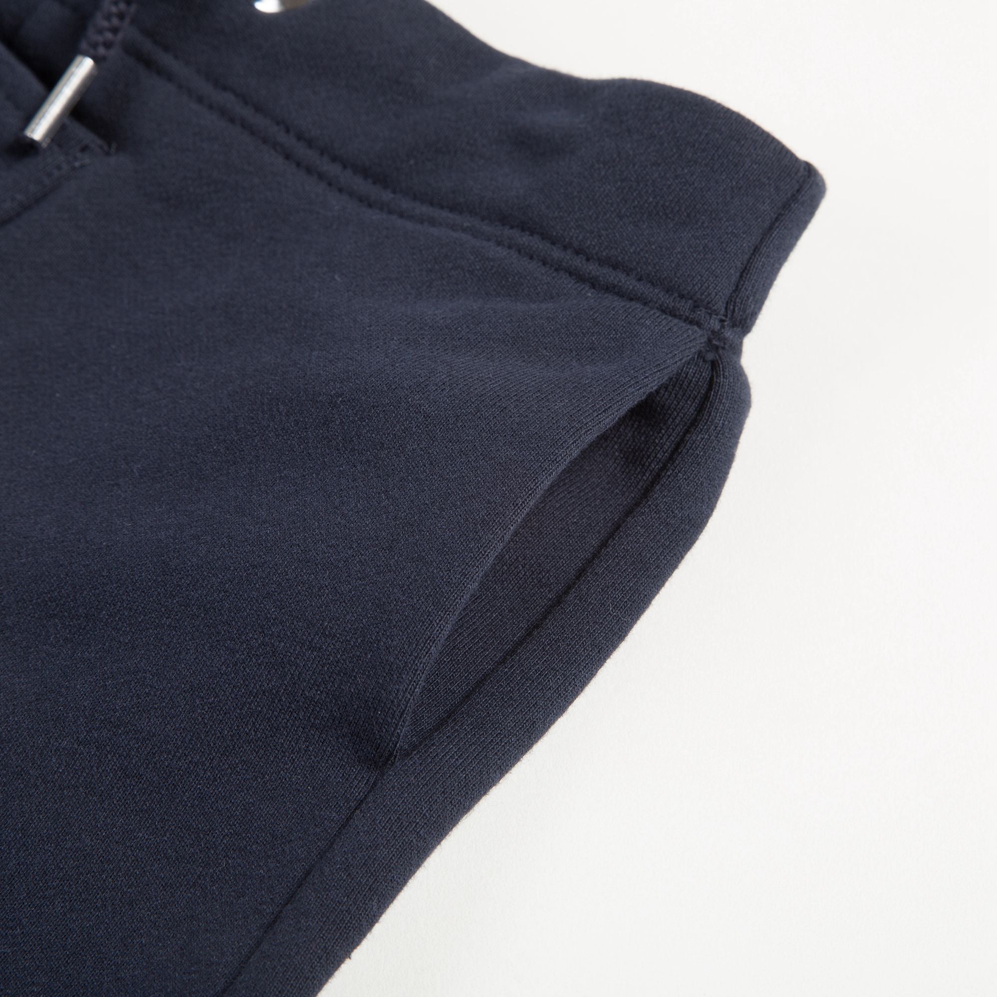 Girls Navy Blue Cotton Trousers
