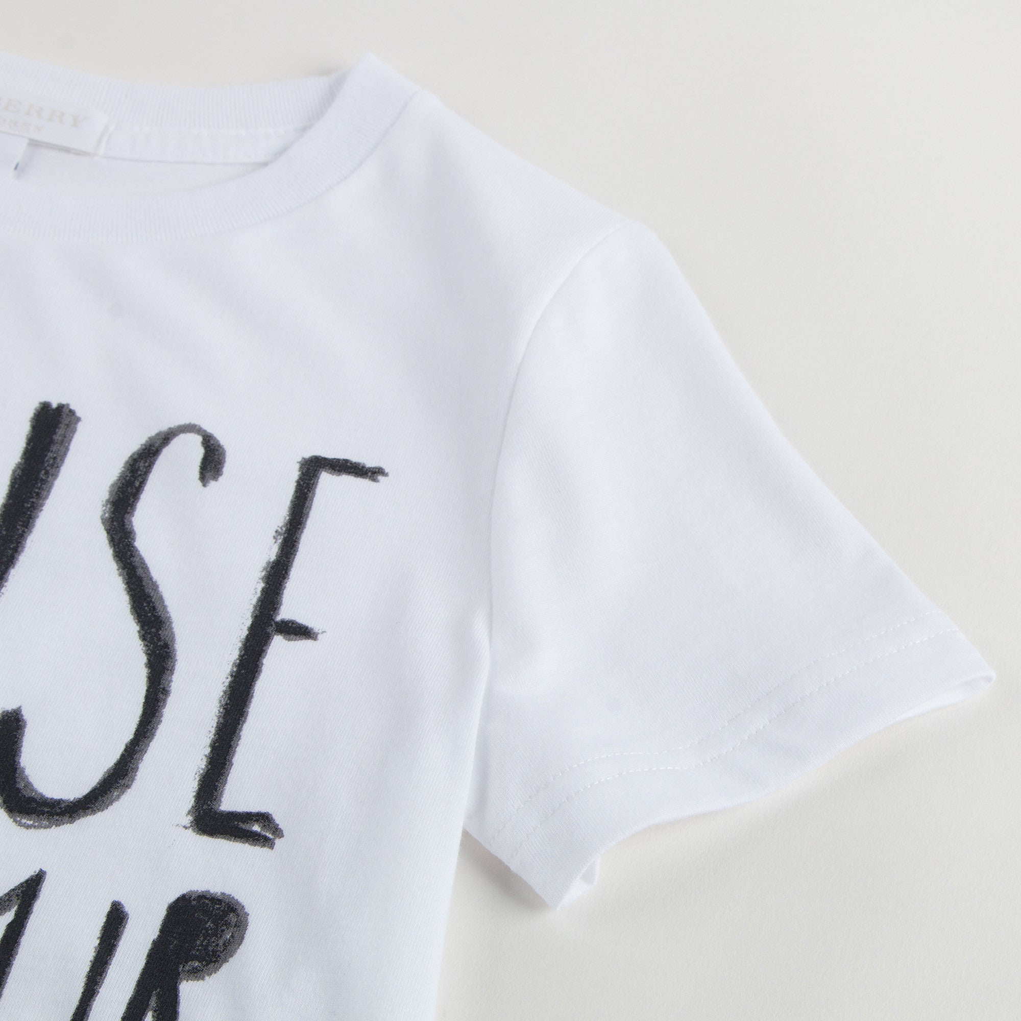 Boys Bearskin Hat Print White T-shirt - CÉMAROSE | Children's Fashion Store - 4