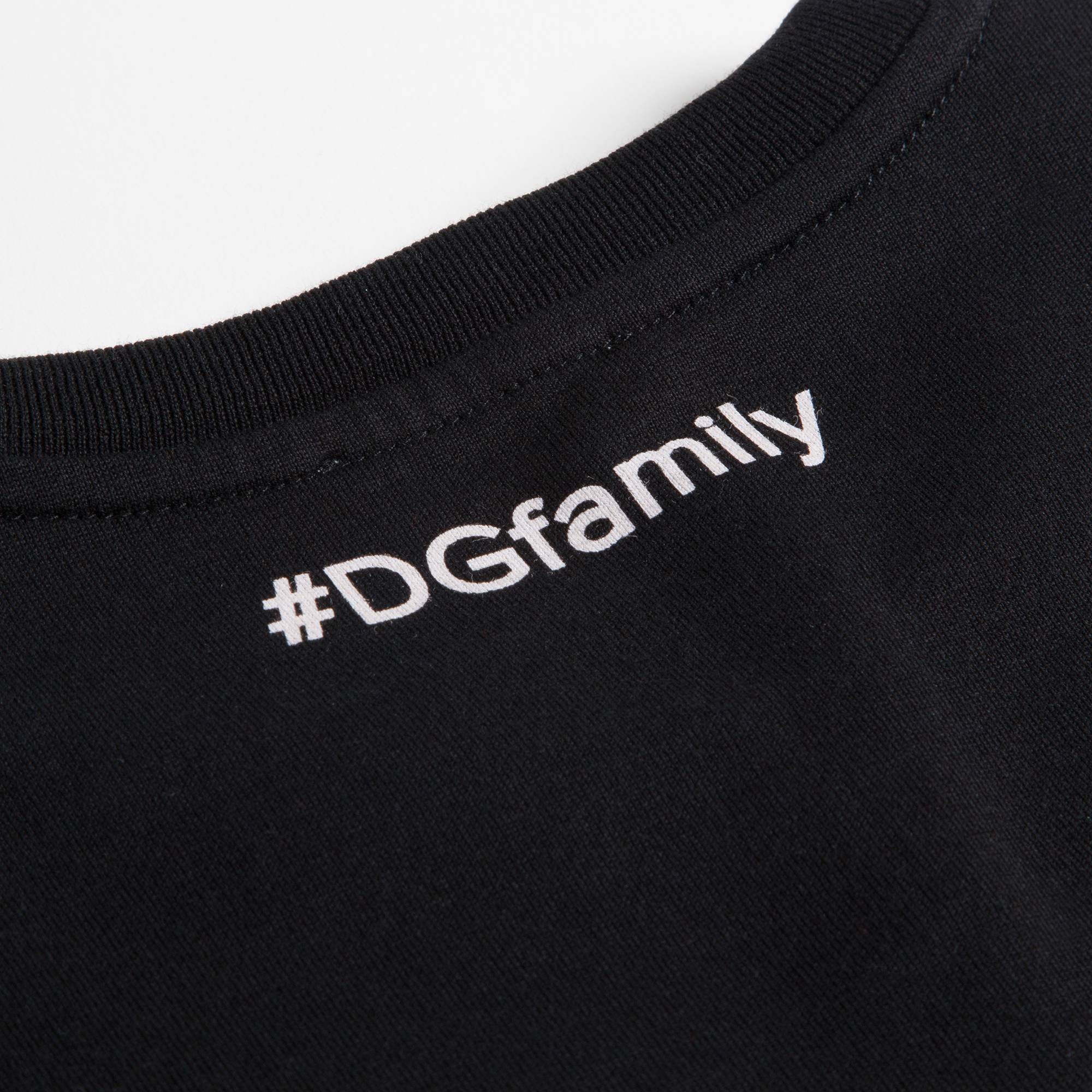 Girls & Boys Black "DG" T-shirt