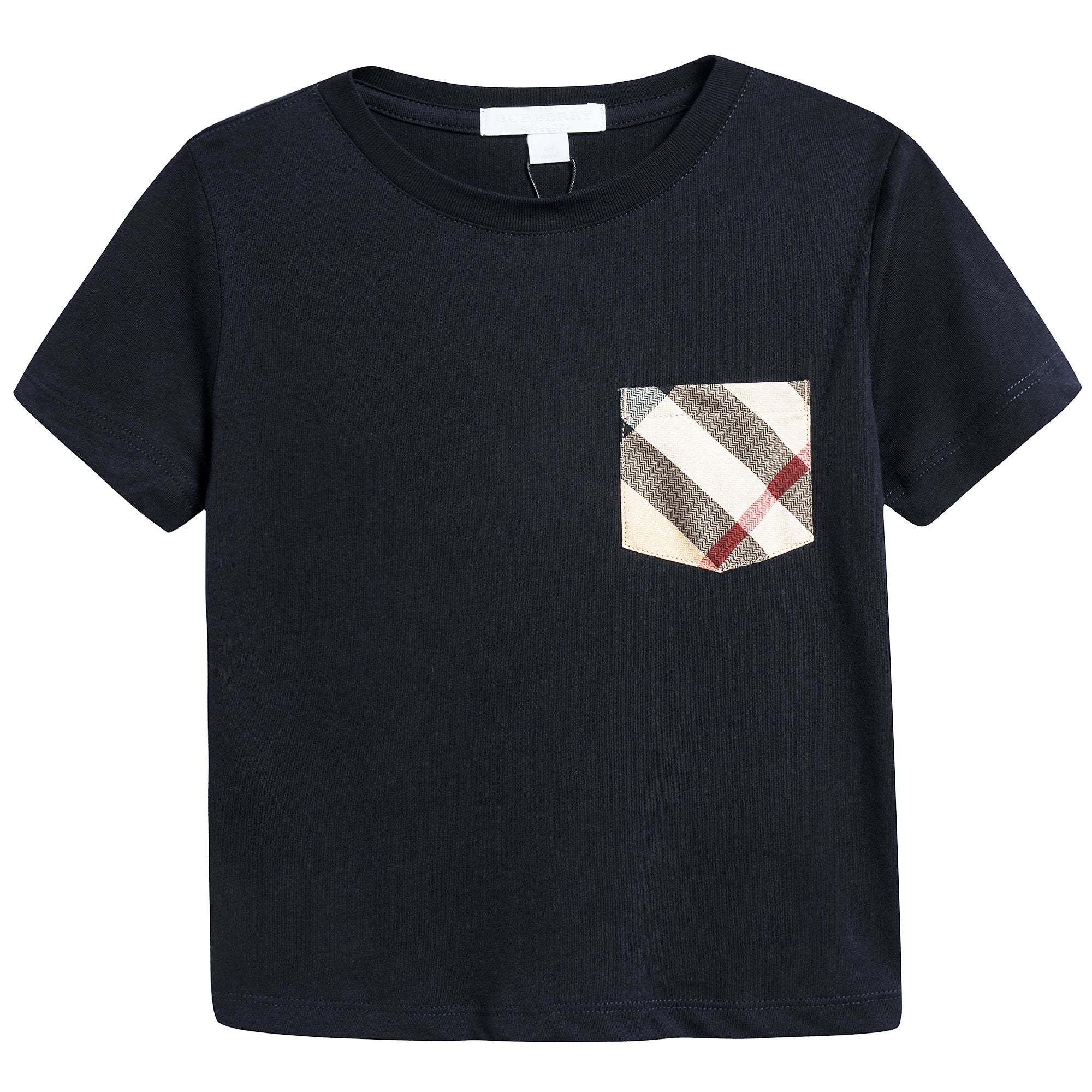 Boys True Navy Cotton T-shirt