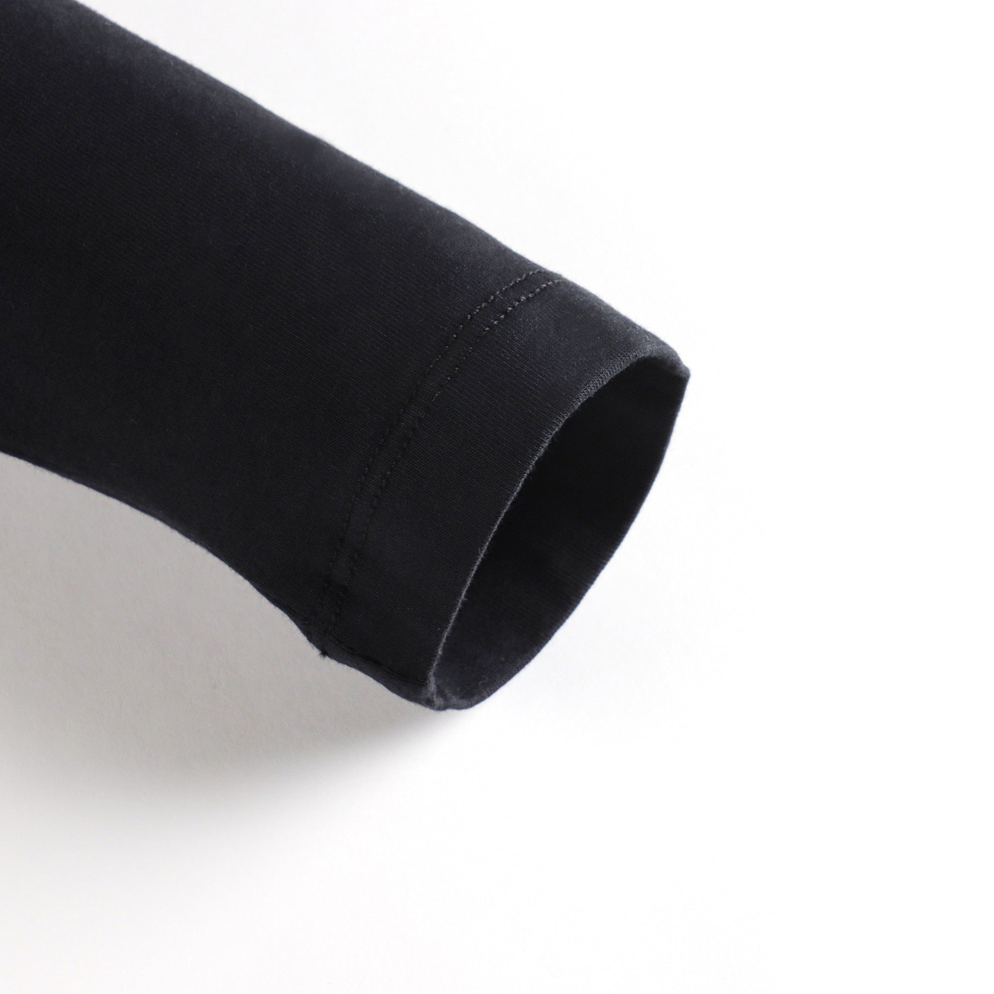 Boys & Girls Black Printed Cotton T-Shirt