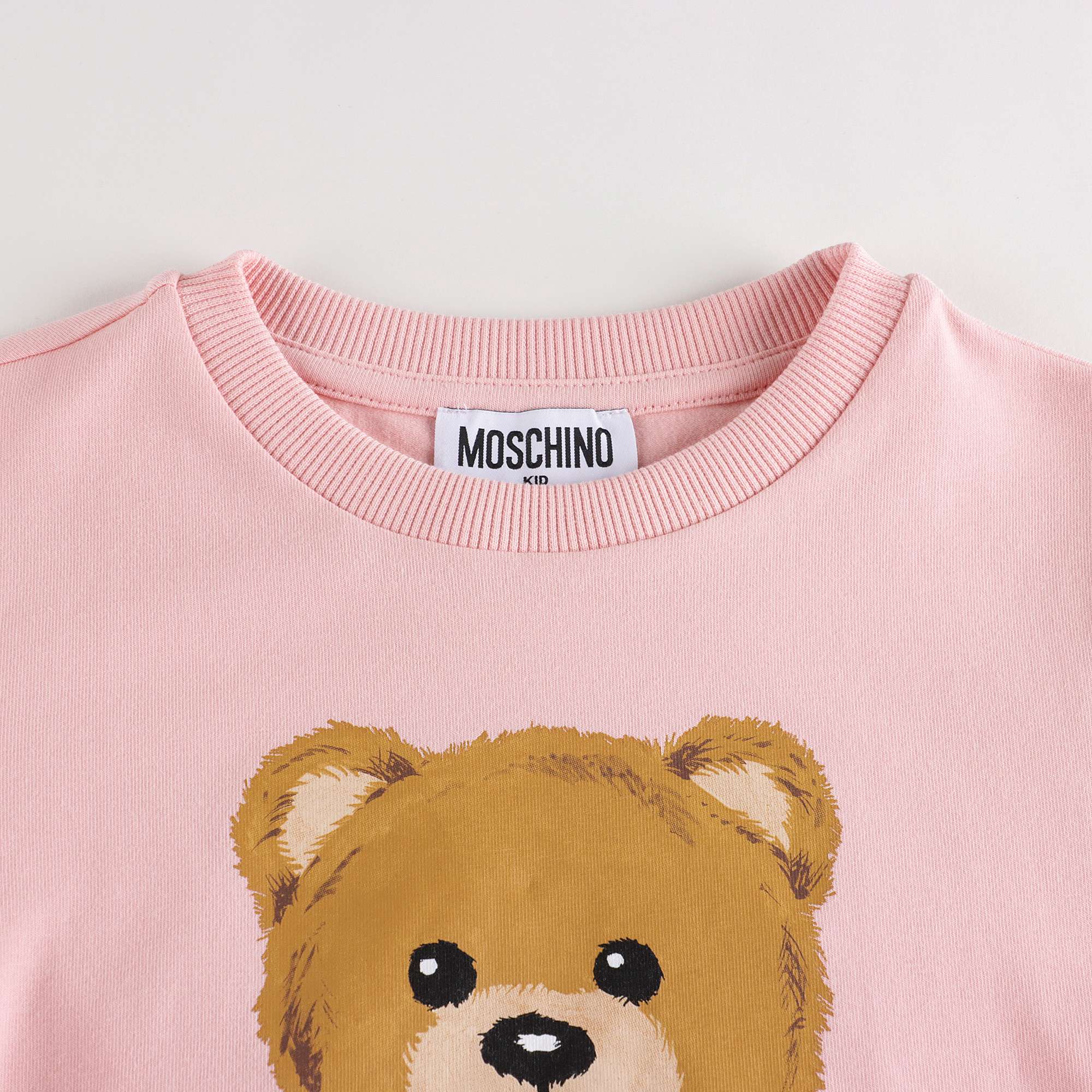 Girls Pink Printed Cotton T-Shirt