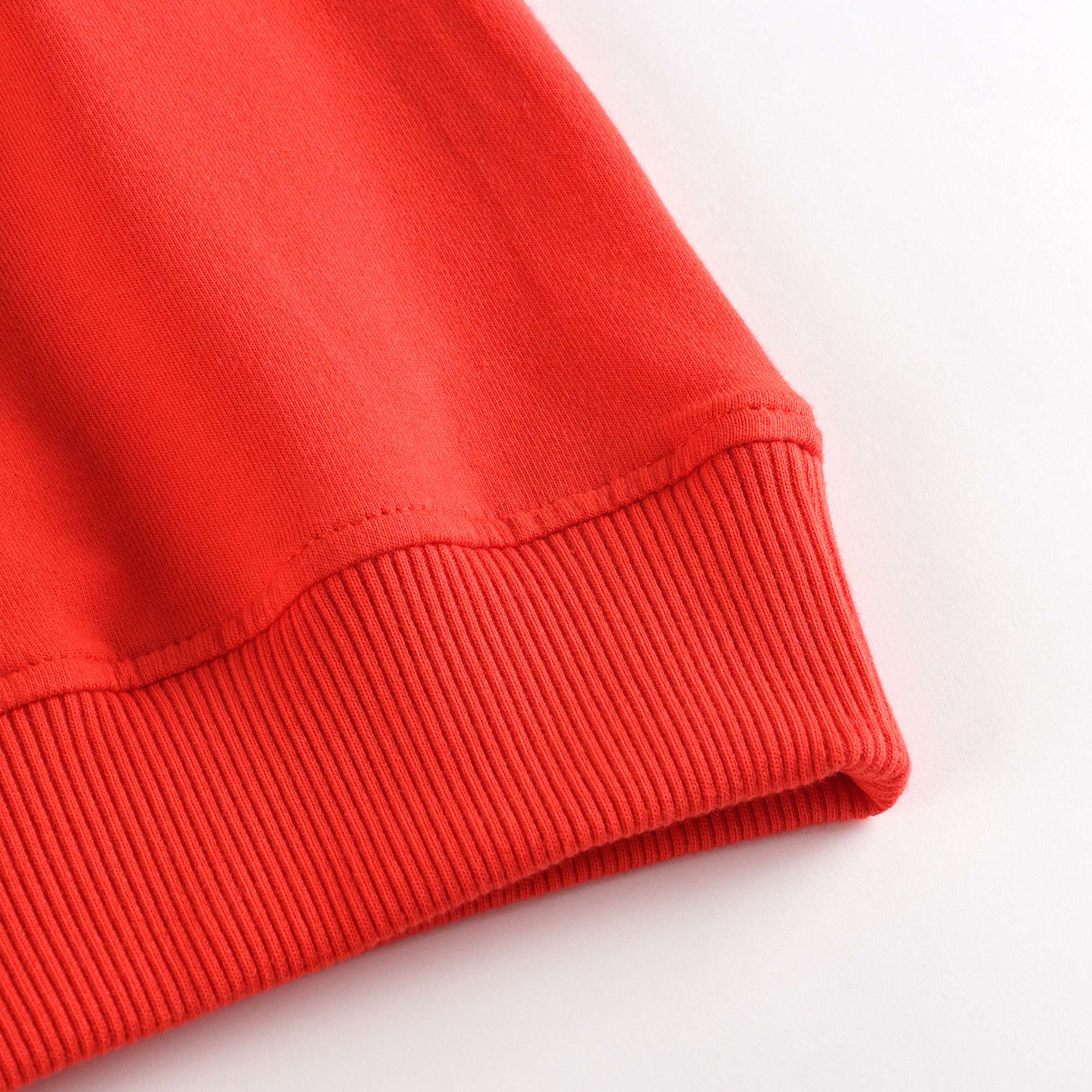 Boys & Girls Red Printed Cotton Sweatshirt