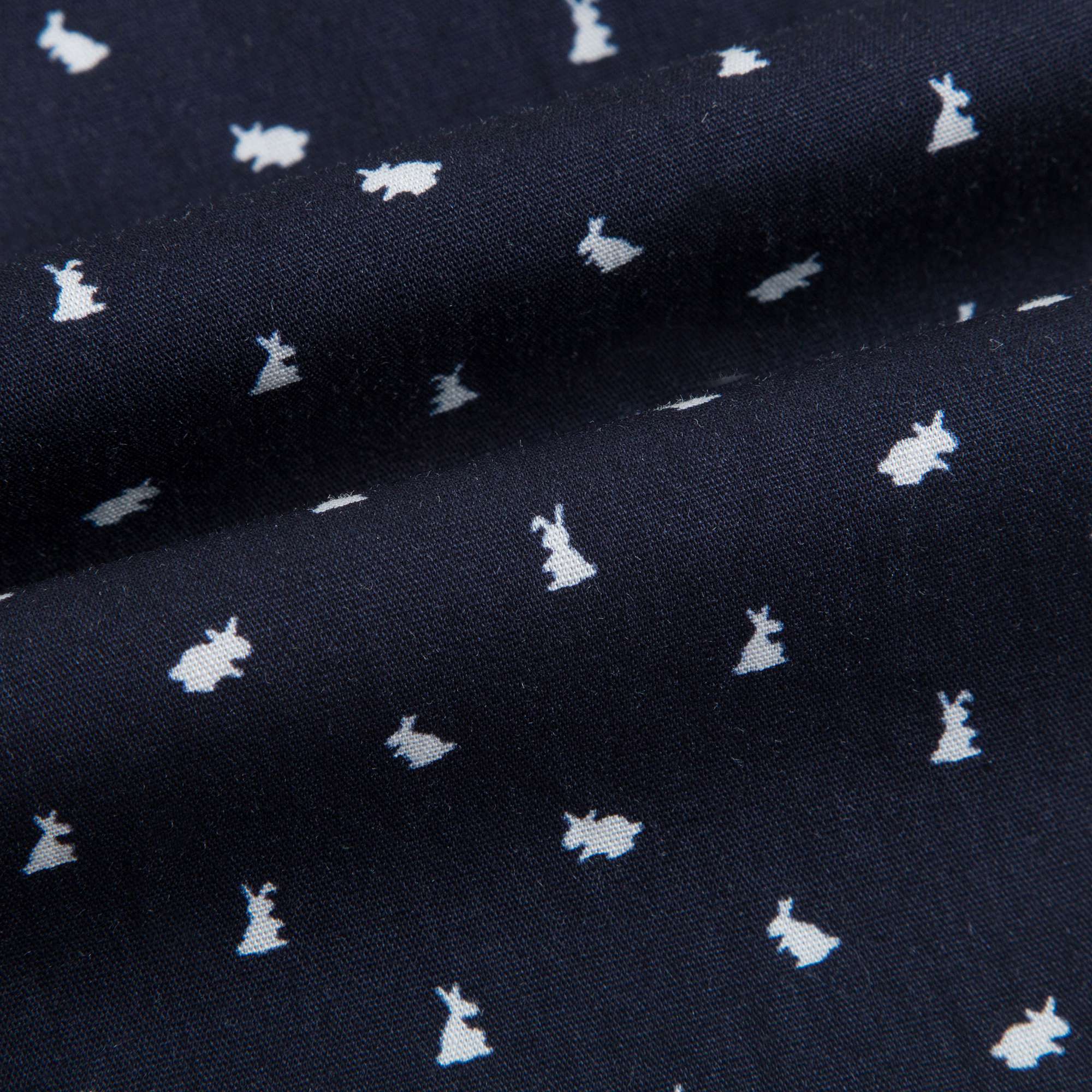 Baby Boys Navy Cotton Shirt