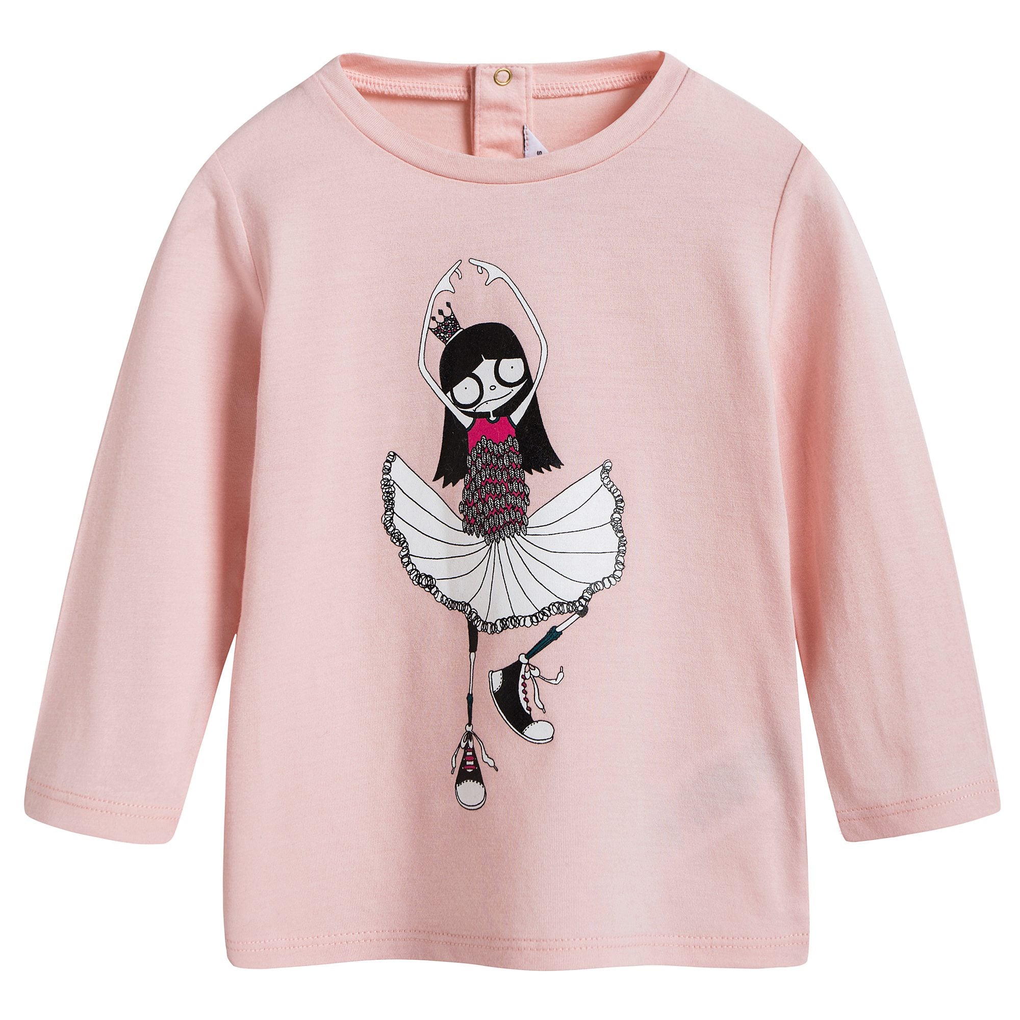 Baby Girls Pink 'Miss Marc' T-shirt