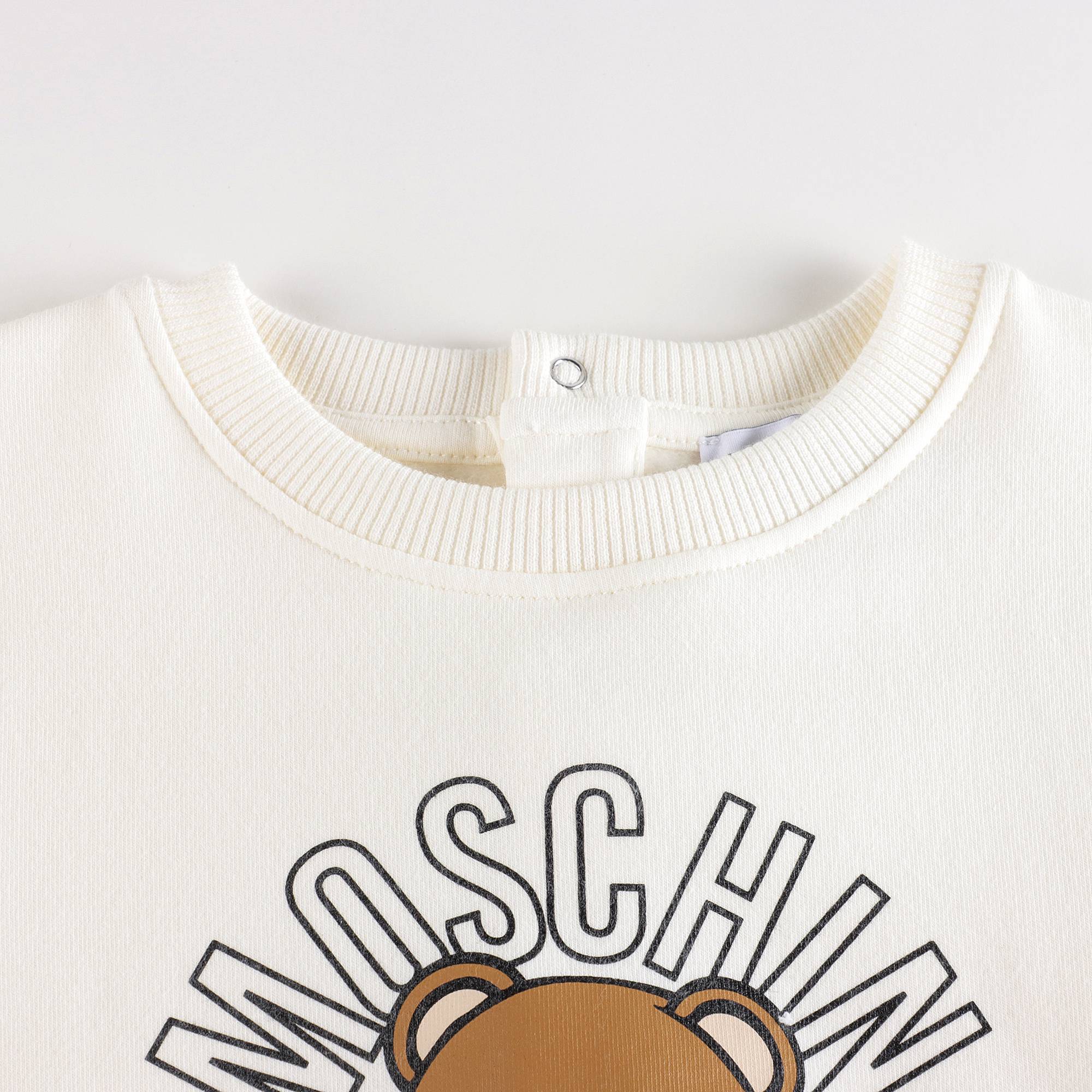 Baby Girls White Printed Dress