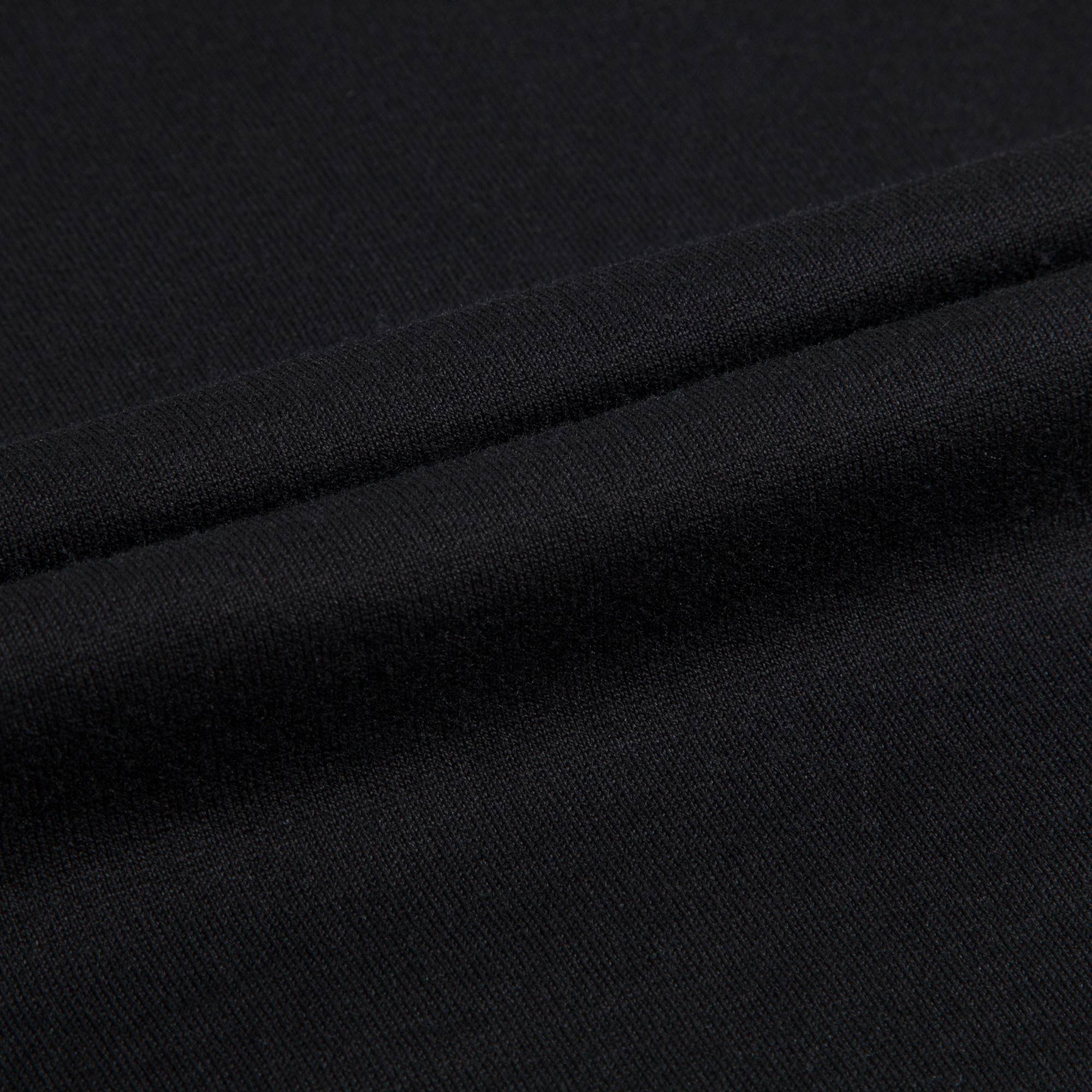 Girls Black Logo & Heart Top