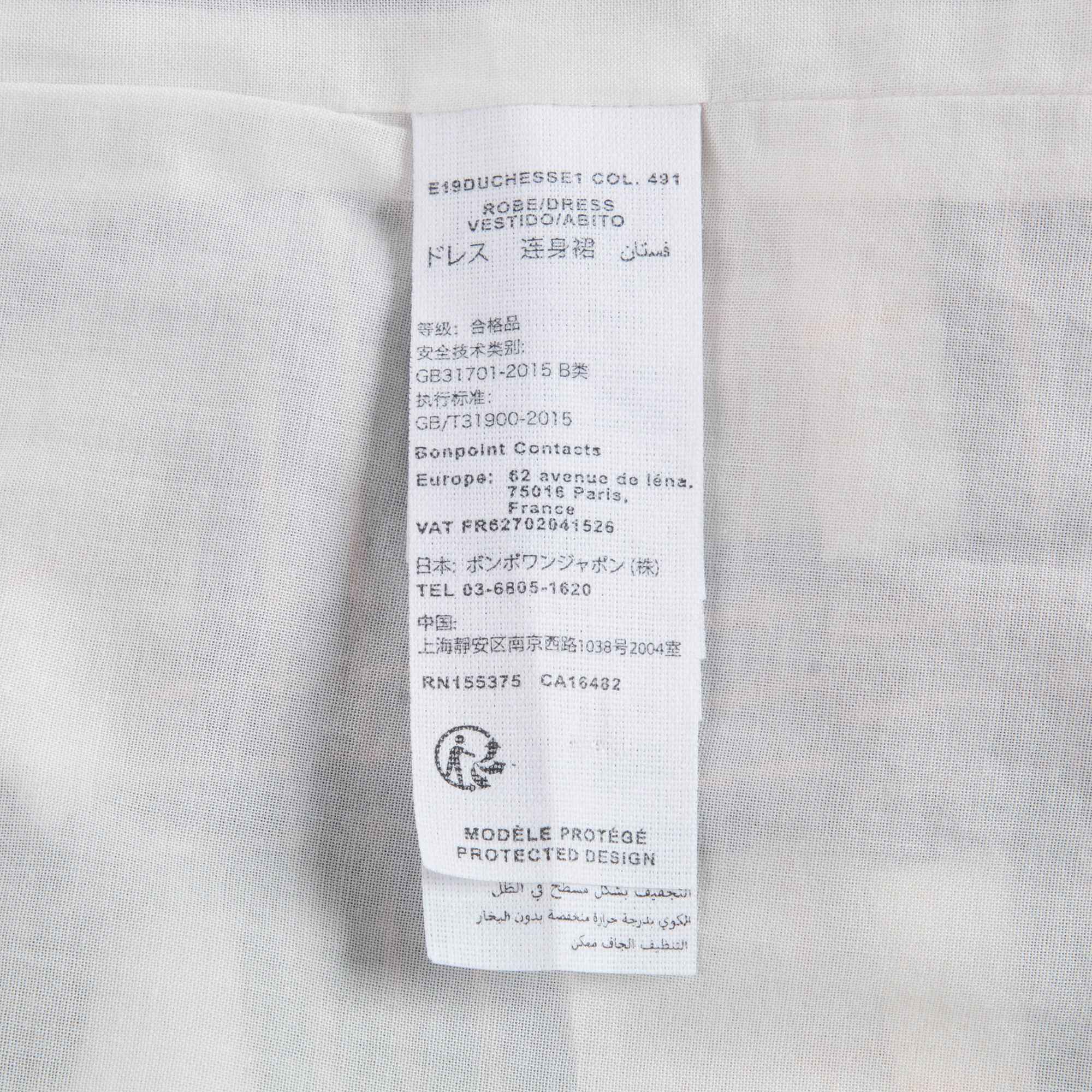 女童黑白格子连衣裙