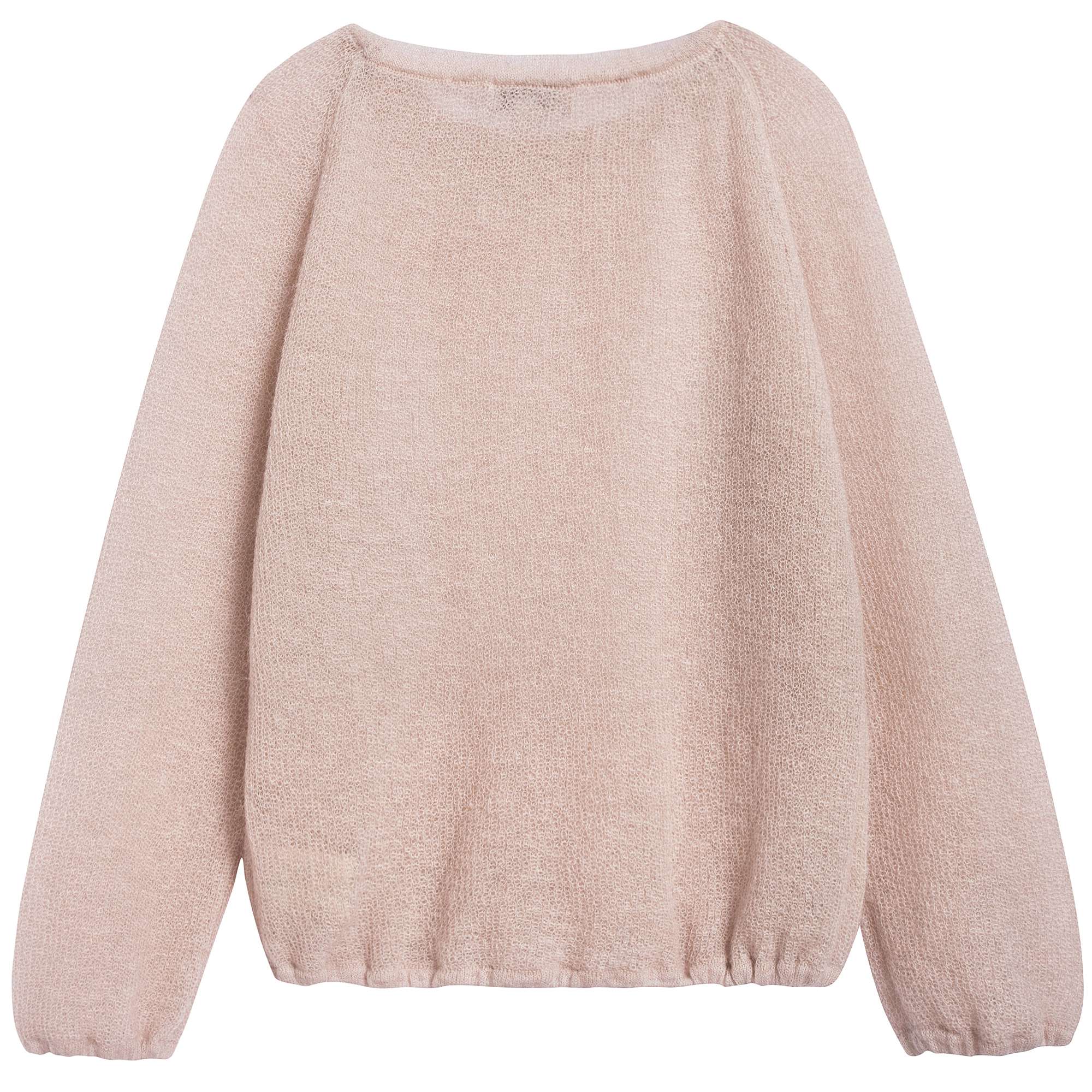 Girls Sand Knitwear Jumper